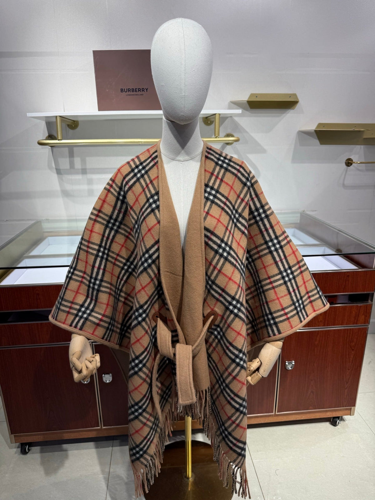 BRR 26s Striped Reversible Cape/Shawl 217324
