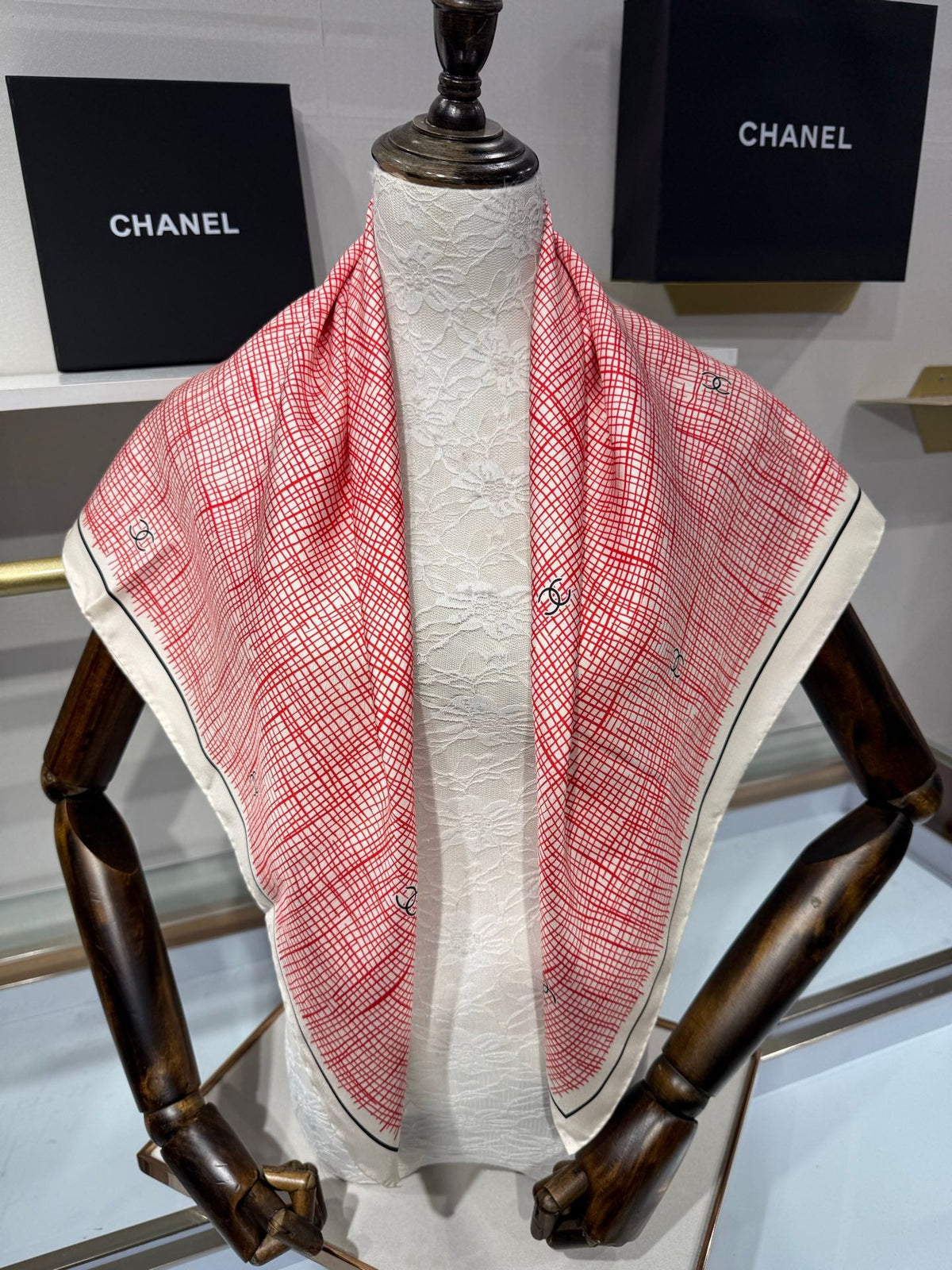 CC Scarf 90x90 Colorful Twill Silk 219838