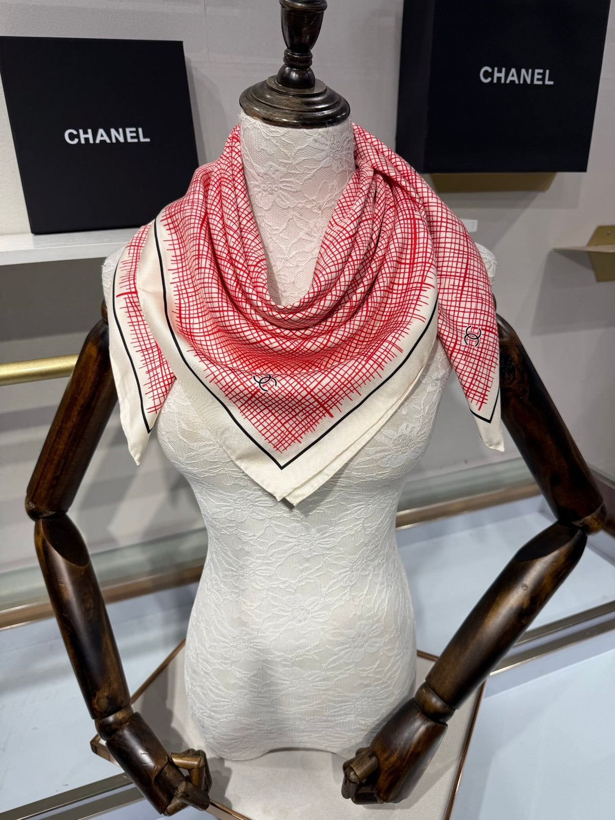 CC Scarf 90x90 Colorful Twill Silk 219838