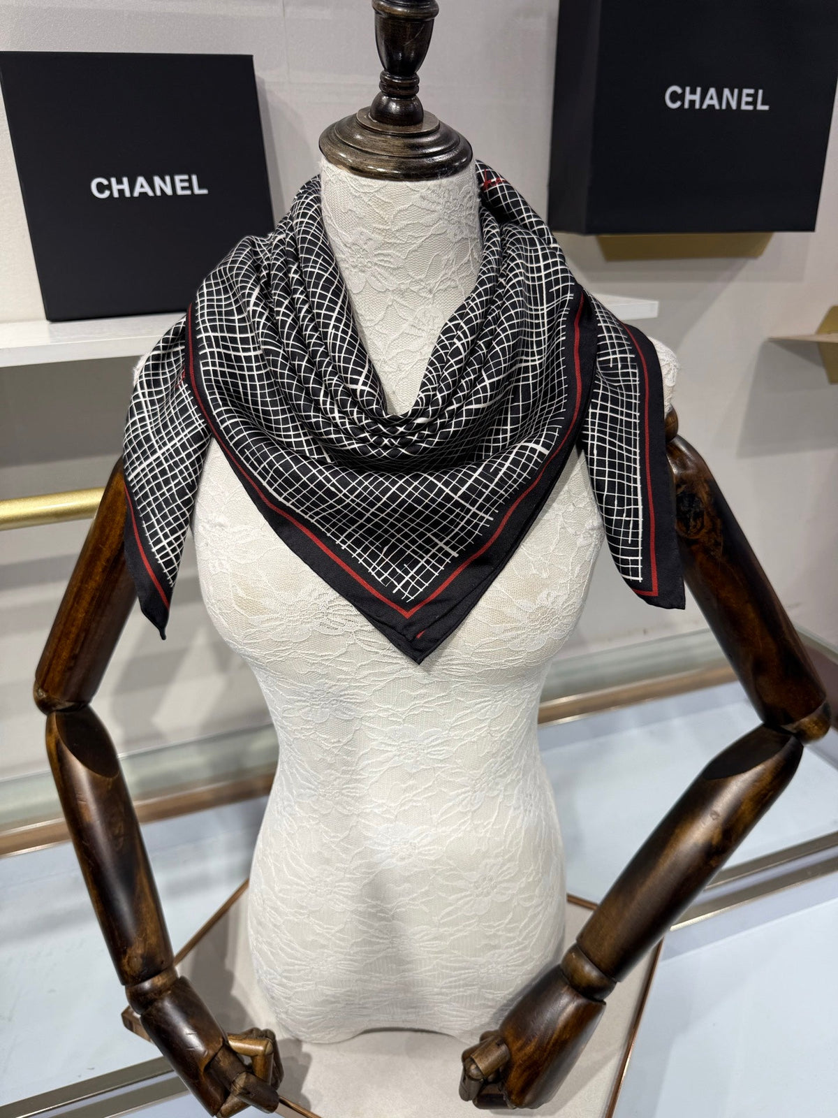 CC Scarf 90x90 Colorful Twill Silk 219841