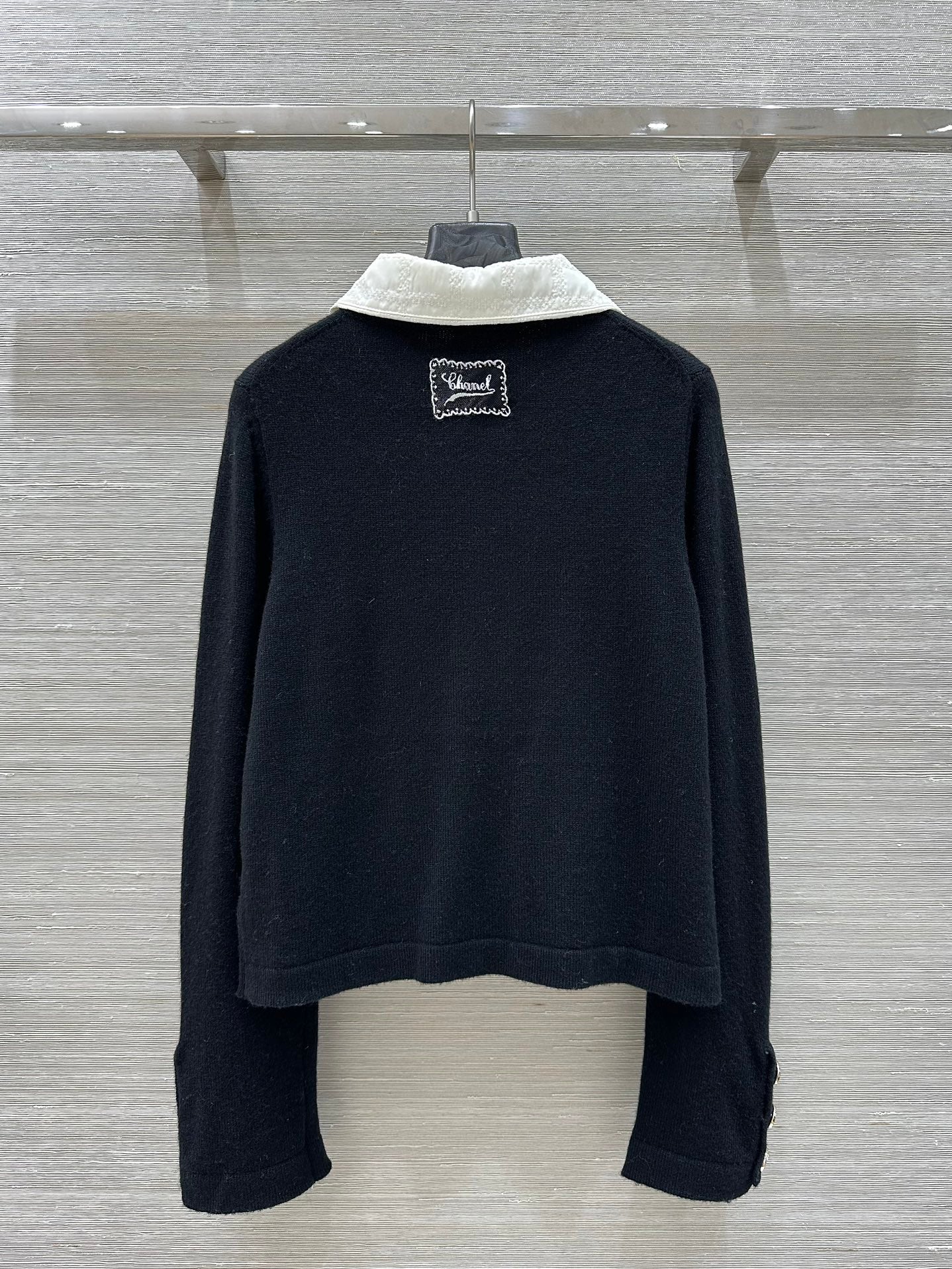 CC 25 Cardigan Black Cashmere