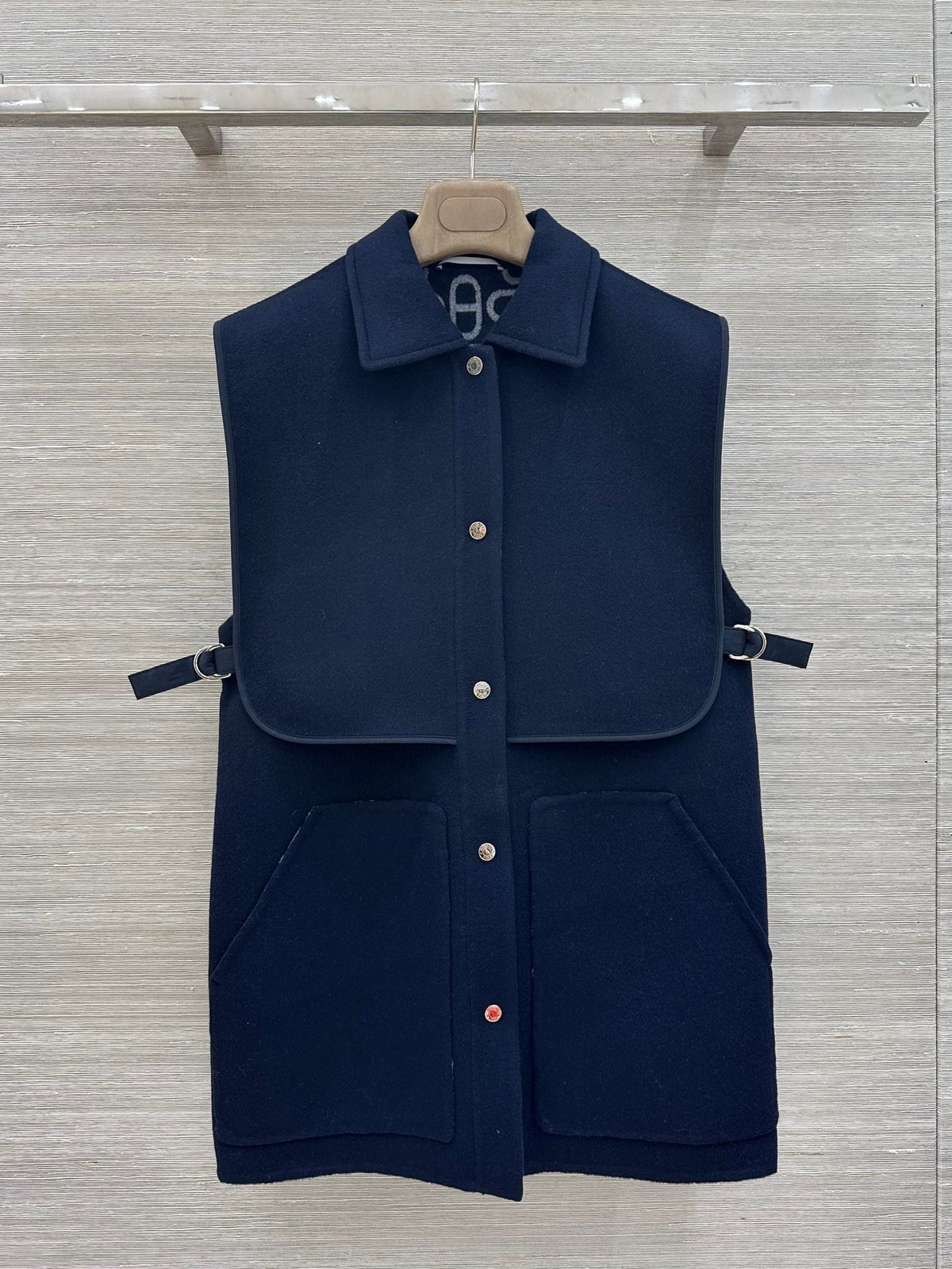HM 26s Vest Navy Blue Side Buckles 427314