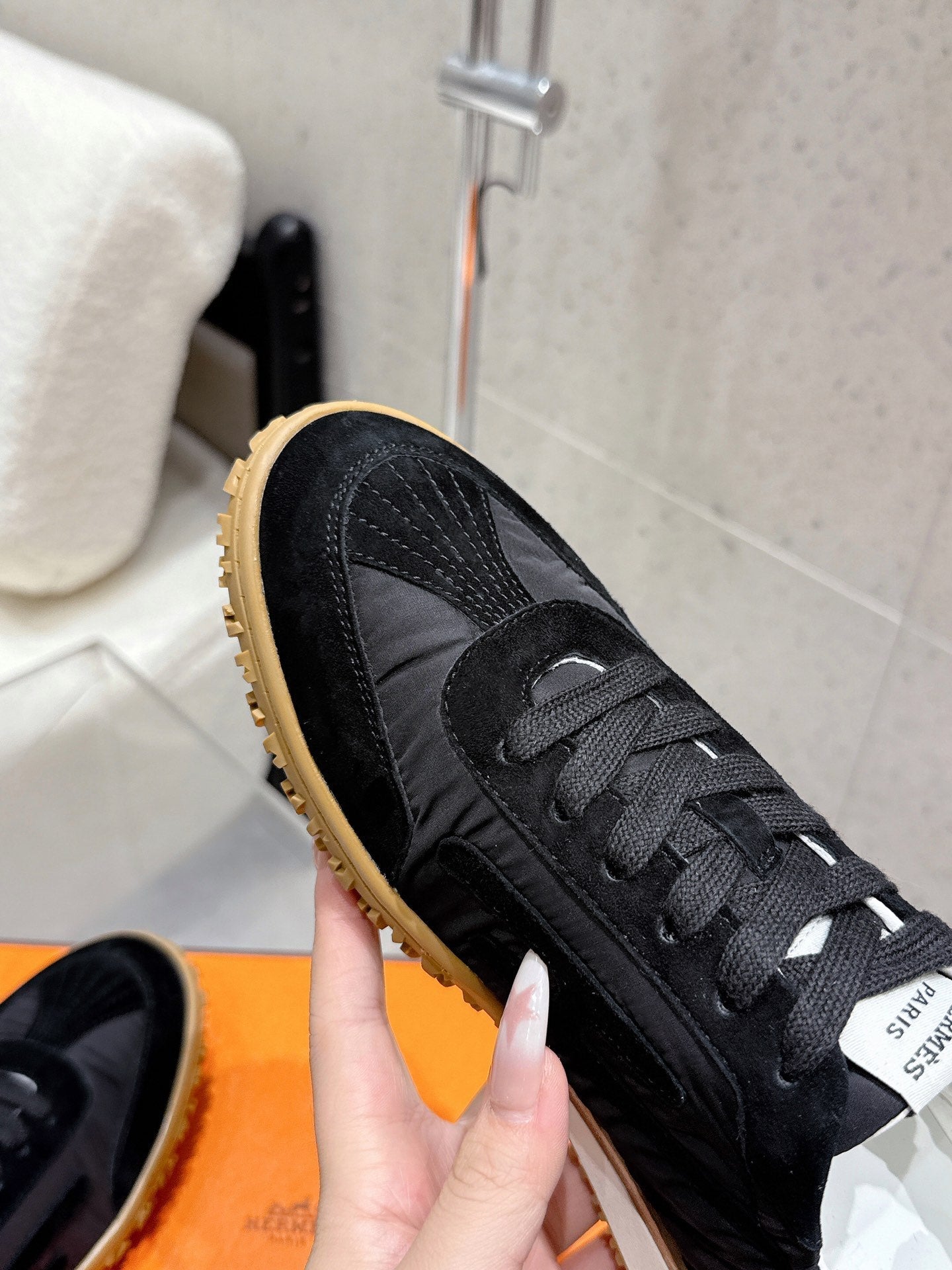 HM Jet Sneaker Black Suede 554152