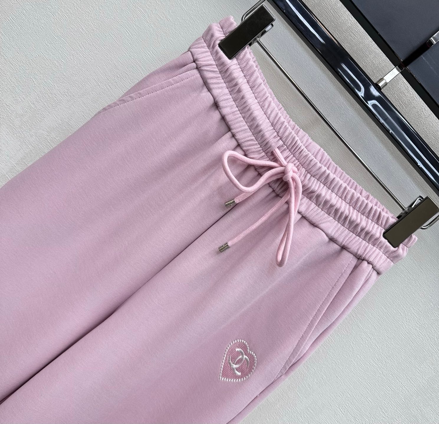 CC 2026 Straight-Leg Trousers Pink Tencel Cotton 366979