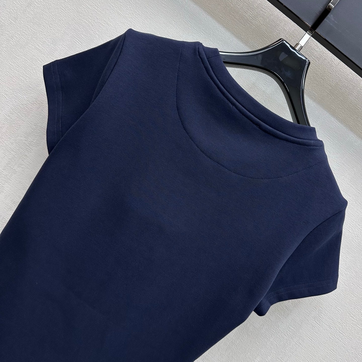 HM 26s Embroidered Pocket T-Shirt Dark Blue Cotton 378823