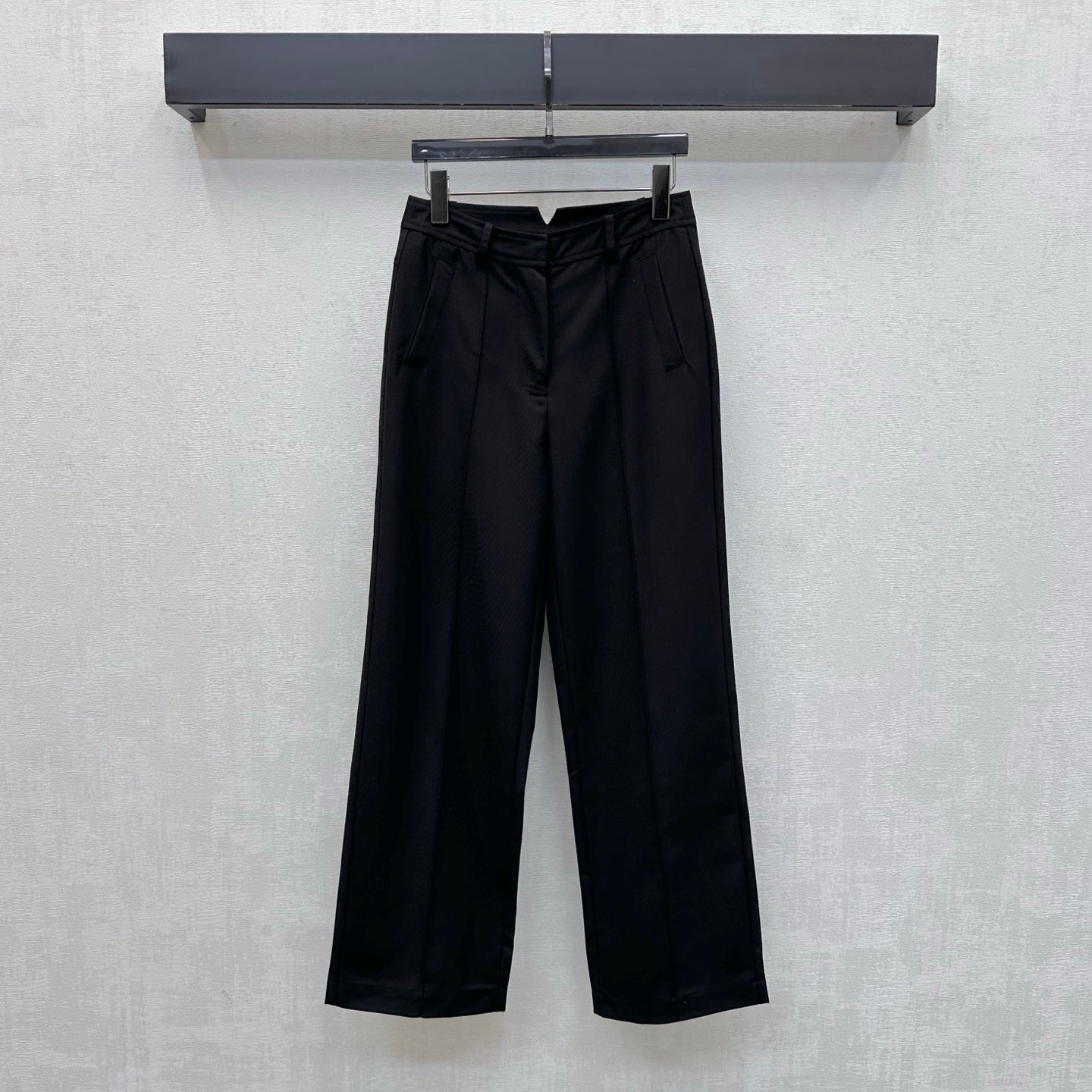 HM 26s Cropped Pants Black Cotton 378808