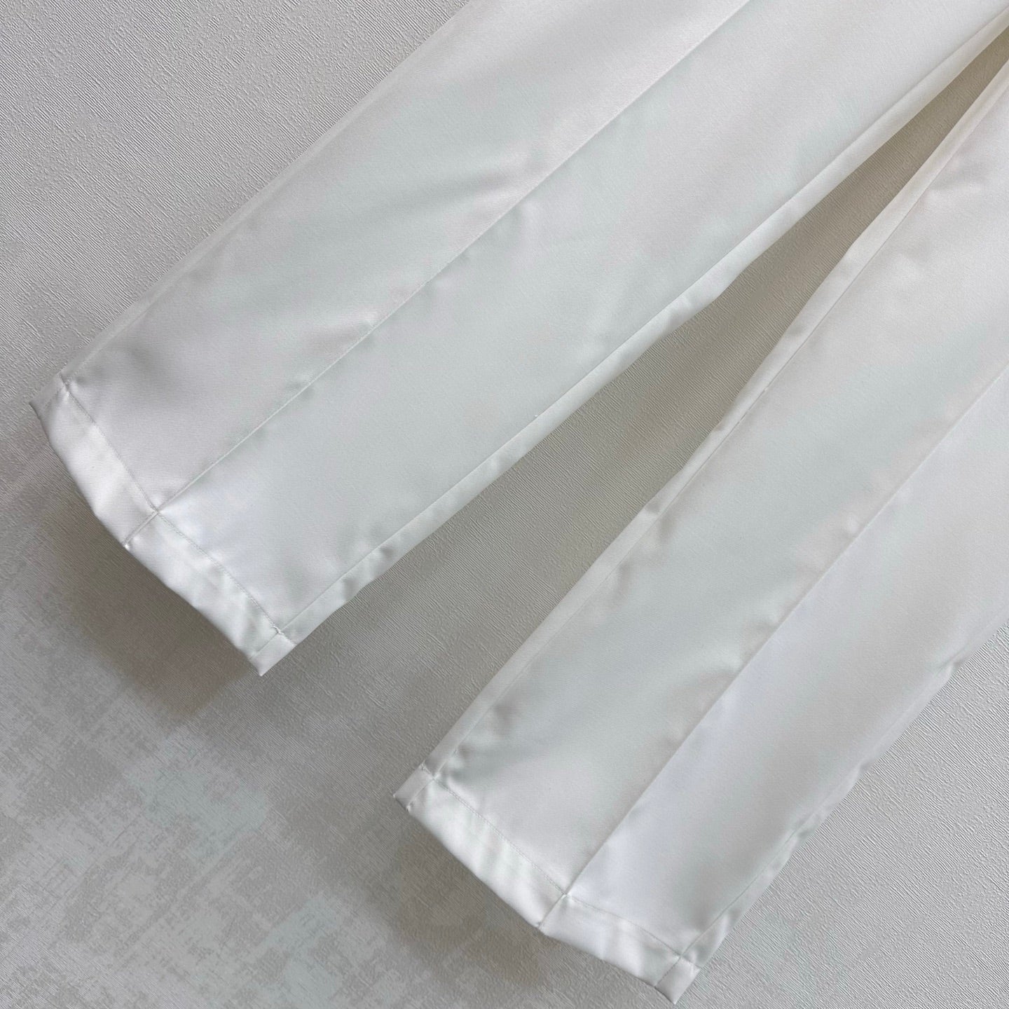 HM 26s Cropped Pants White Cotton 378822