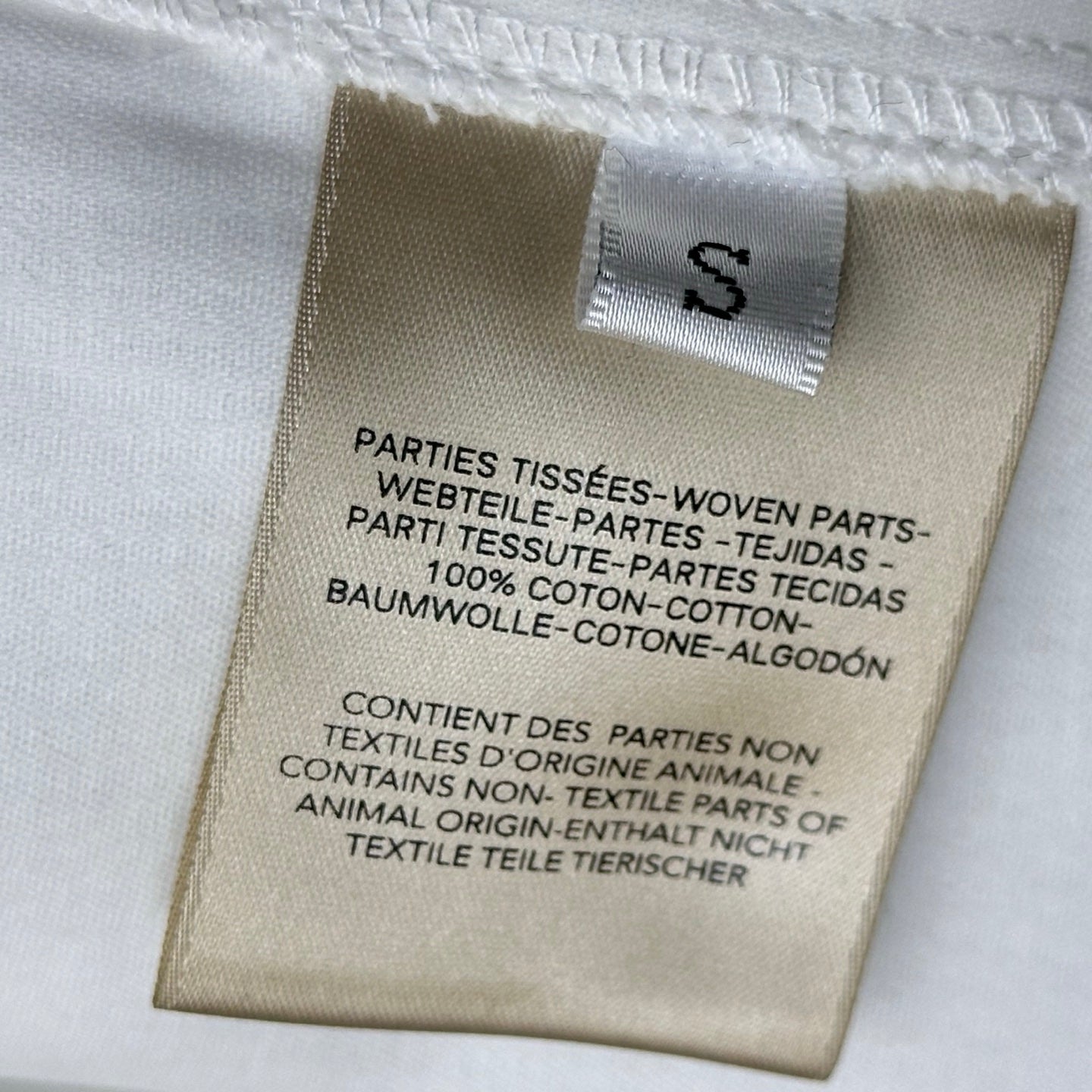 HM 26s Mid-length Skirt White Cotton 378842