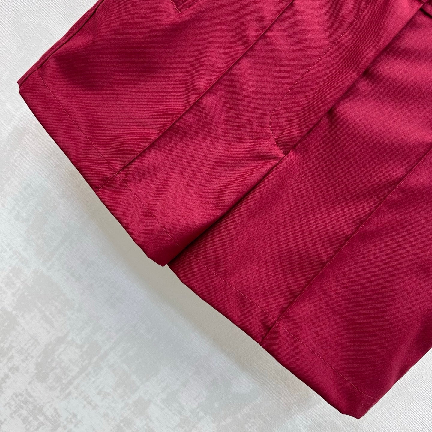 HM 26s Cropped Short Burgundy Cotton 378805