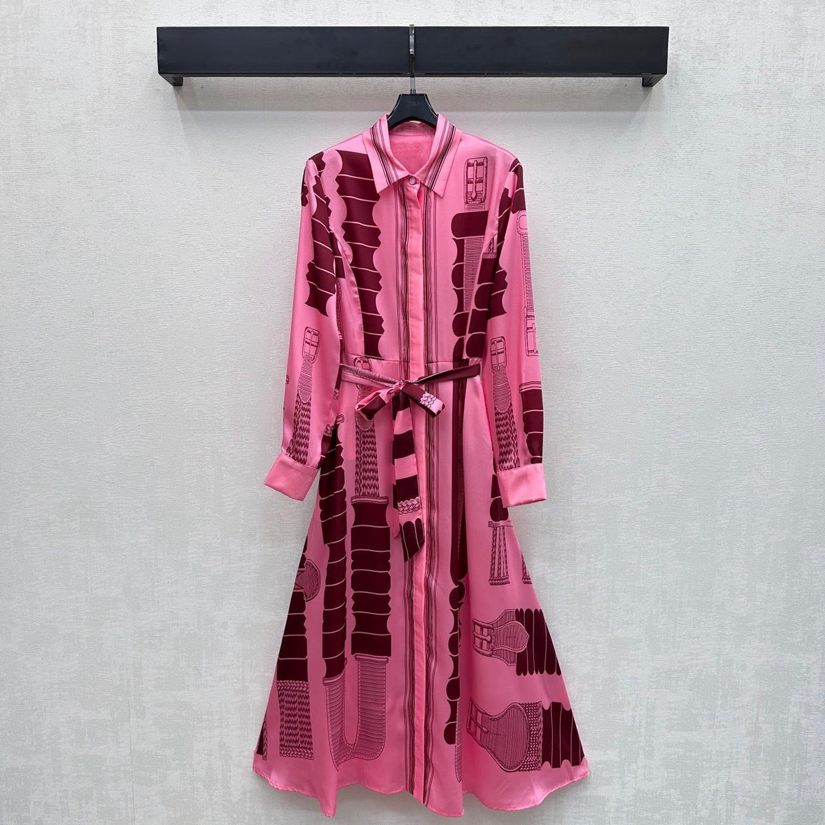 Hermes 26s Shirt Dress 709