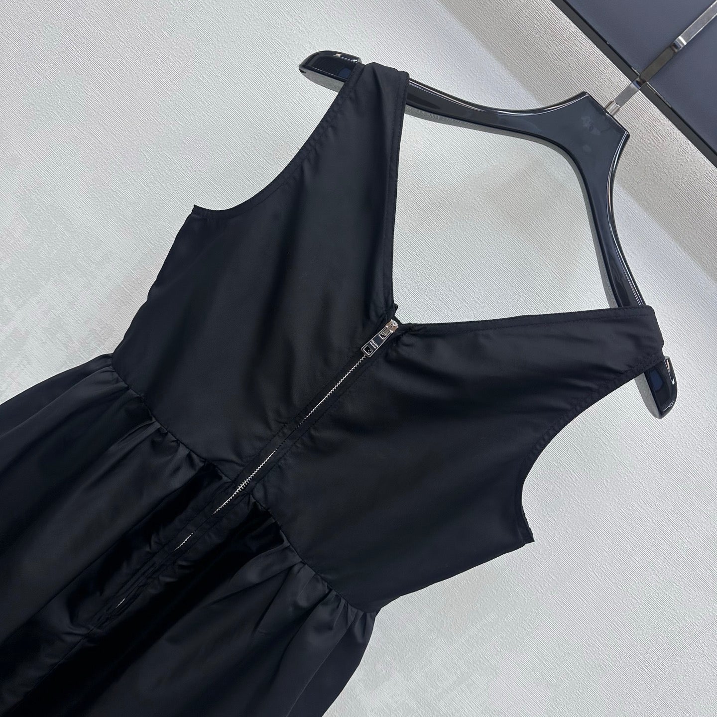 Prada 26s Vest Dress Black Polyester 396594