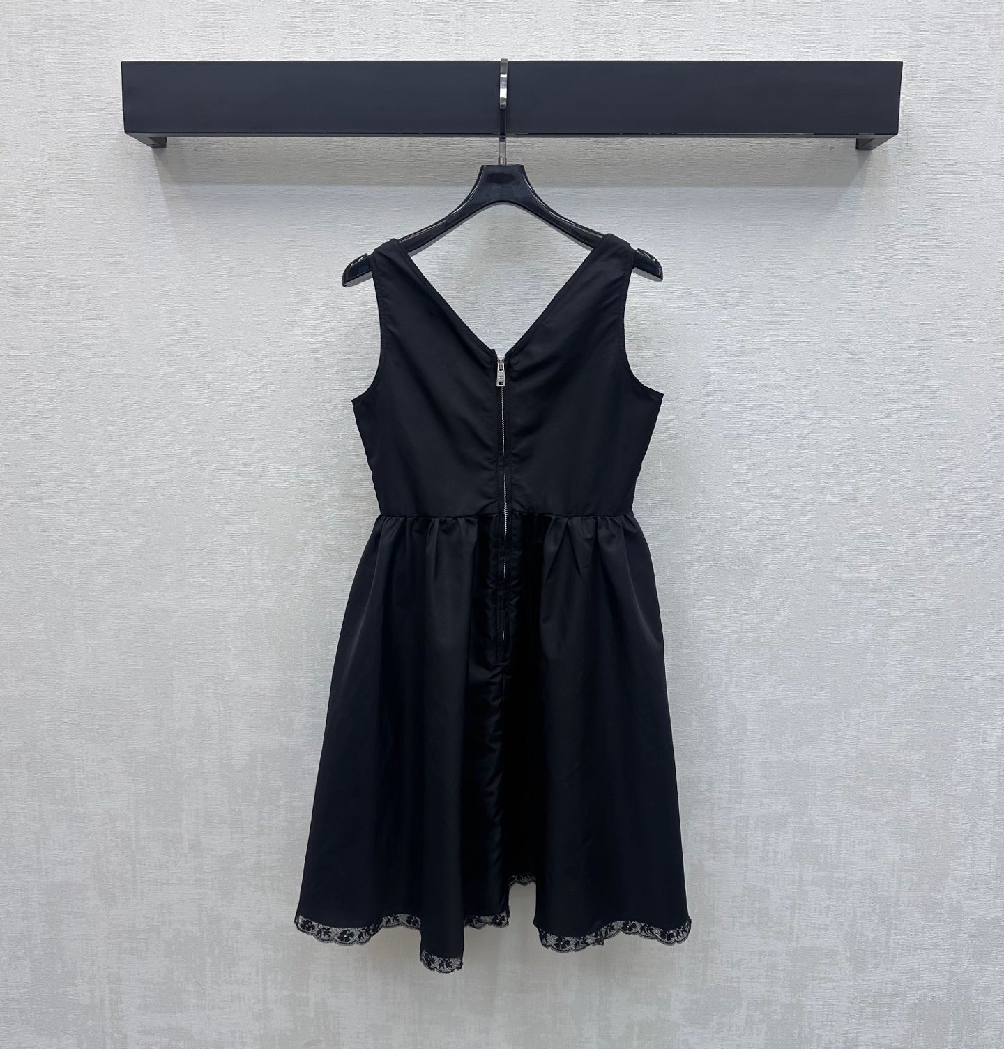 Prada 26s Vest Dress Black Polyester 396594