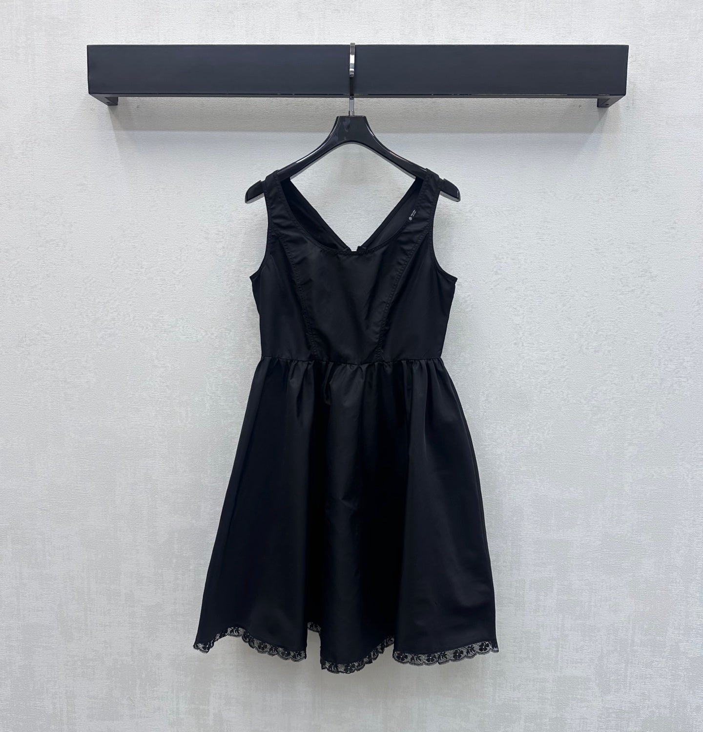 Prada 26s Vest Dress Black Polyester 396594