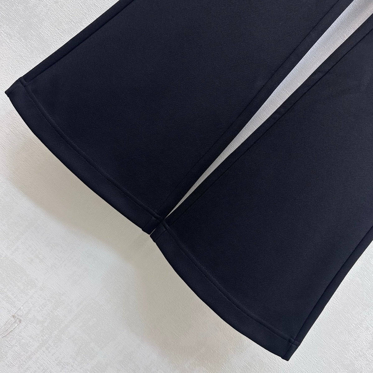 CC 26s Skirt Overlay Flare Pants CC Buttons Black Cotton Polyester Spandex 427494