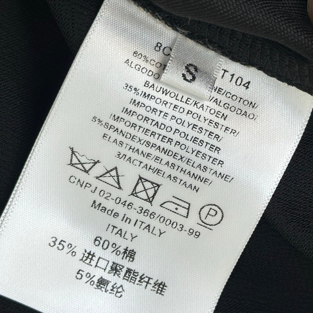 CC 26s Skirt Overlay Flare Pants CC Buttons Black Cotton Polyester Spandex 427494