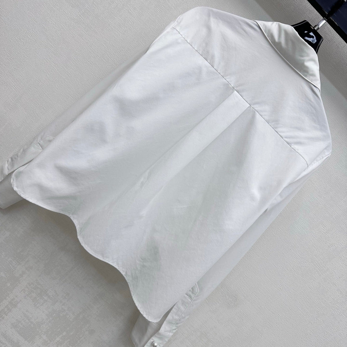 CC 26s Embroidered CC Logo Shirt White Cotton 427495
