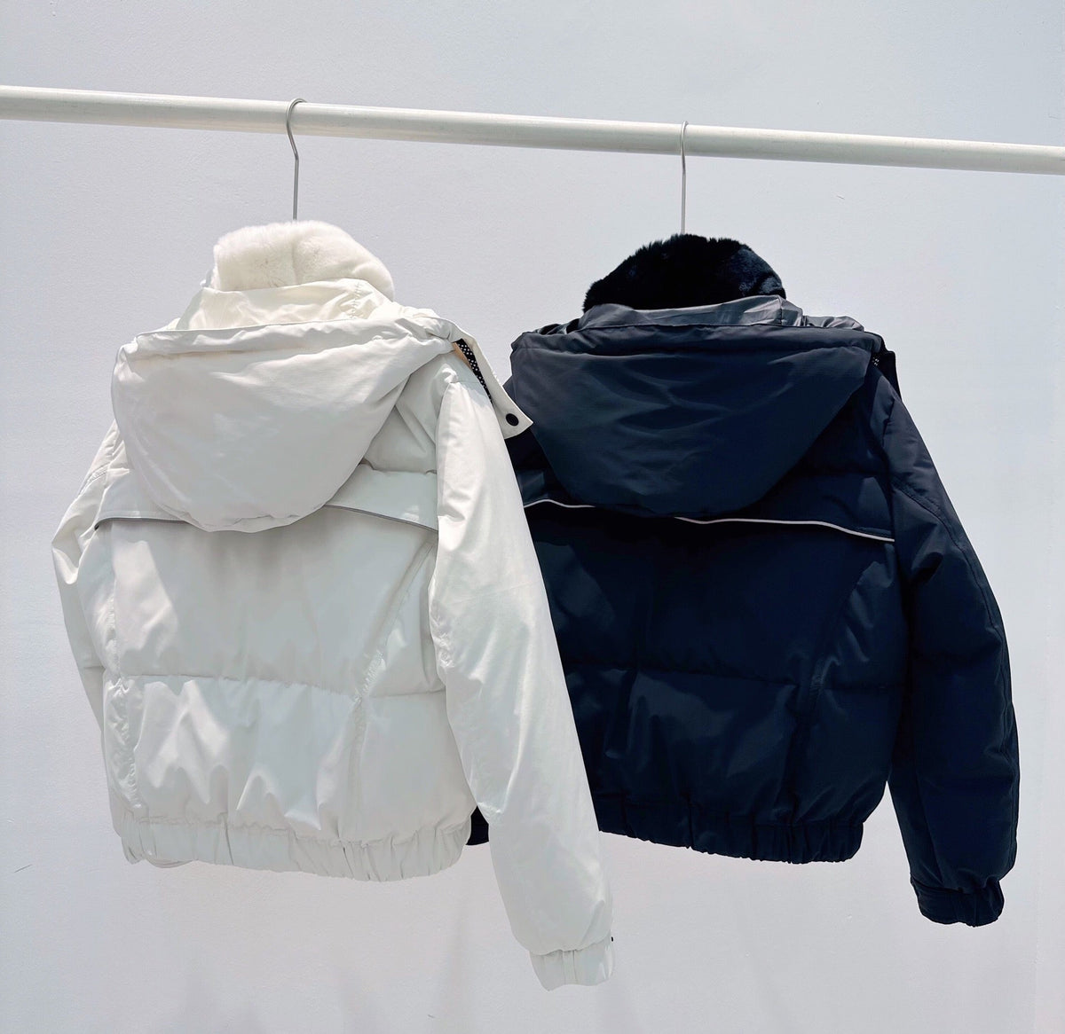 MC 26s Reflective Stripe Ski Jacket Hooded 439595