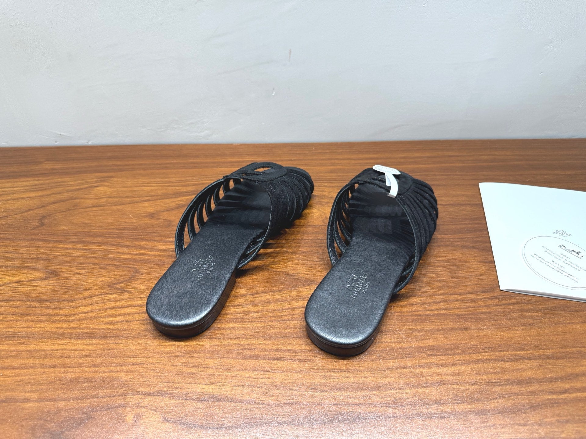 HM Noria Sandals Black Suede 849477