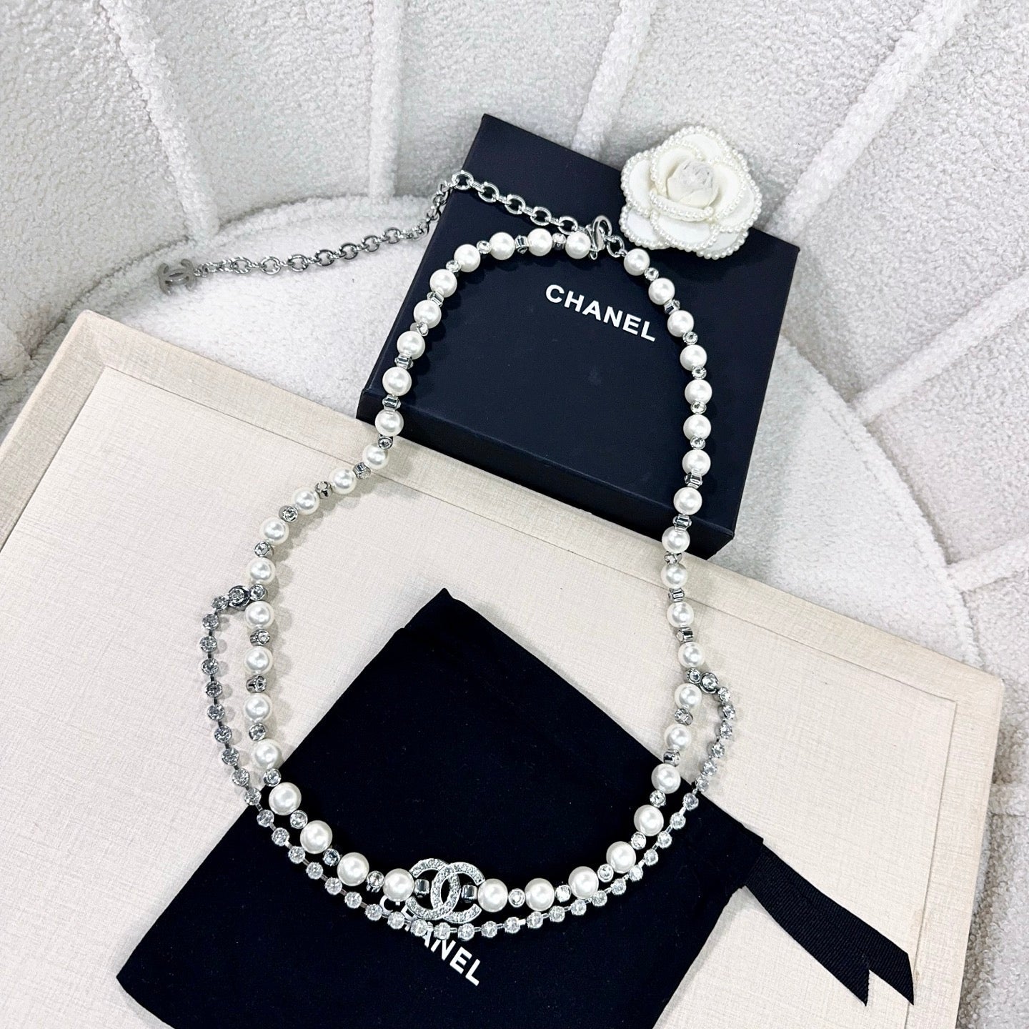 Chanel 2026 CC Logo Plaque Waist Belt 216574