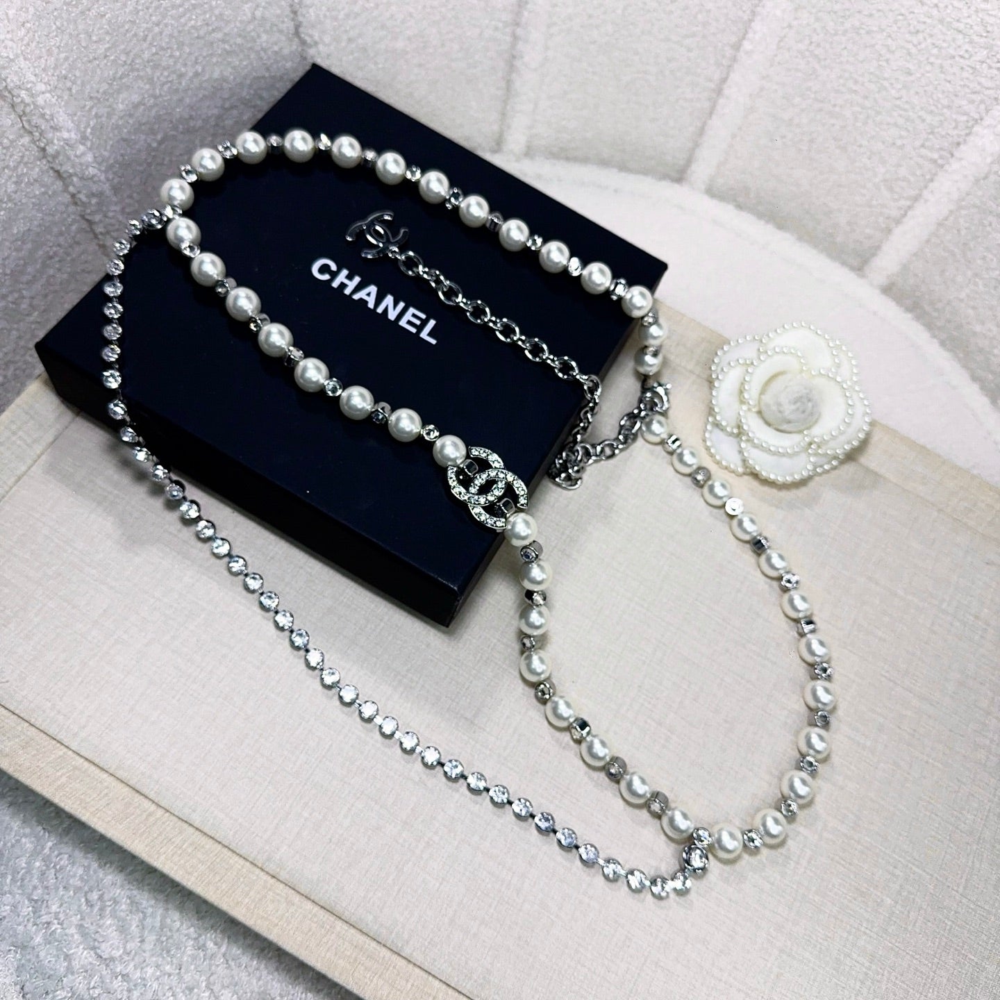Chanel 2026 CC Logo Plaque Waist Belt 216574