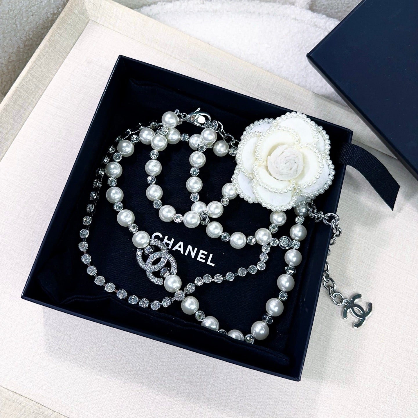 Chanel 2026 CC Logo Plaque Waist Belt 216574