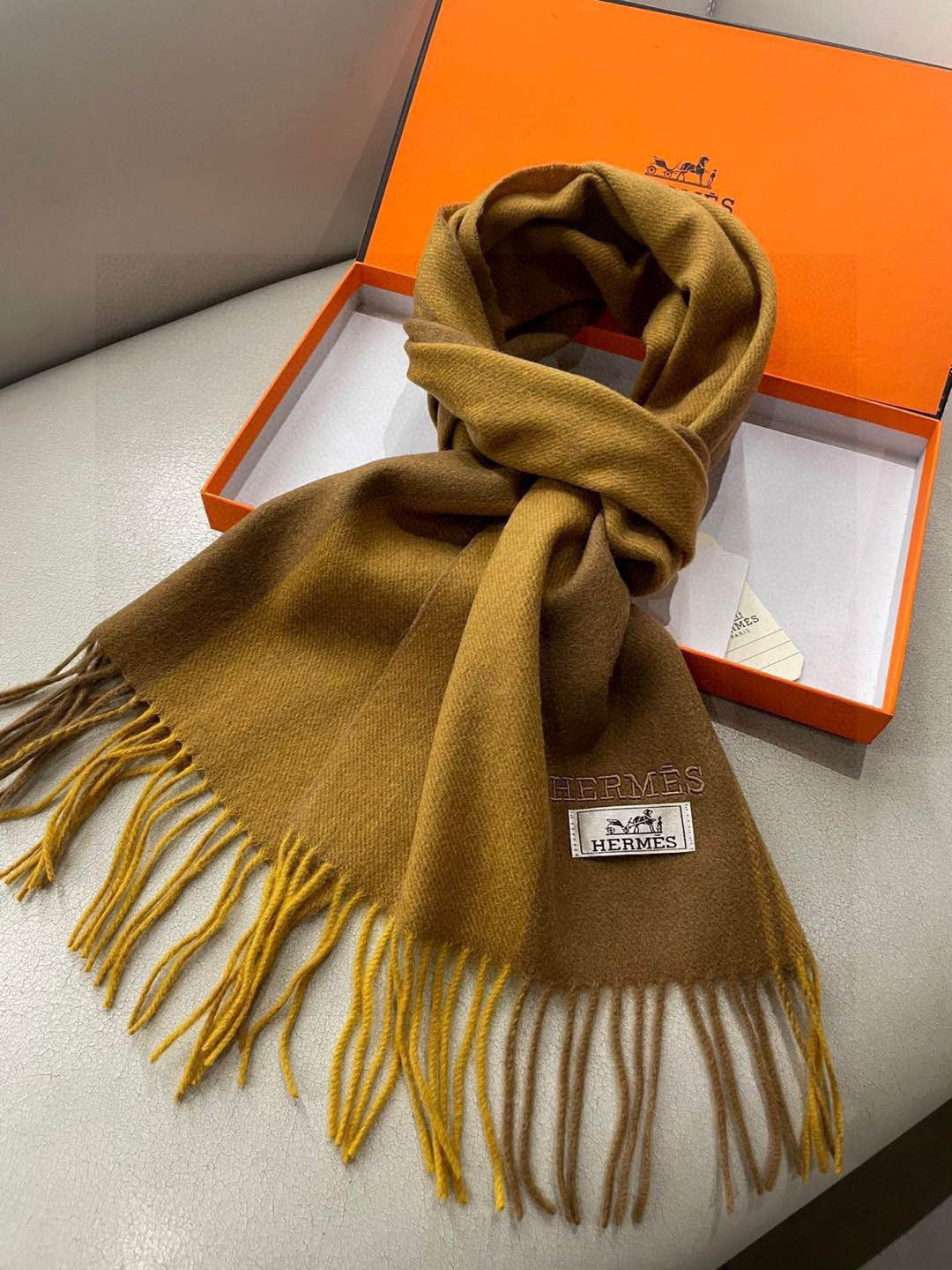 HM 26ss Scarf 180*30cm Khahi Cashmere 168150