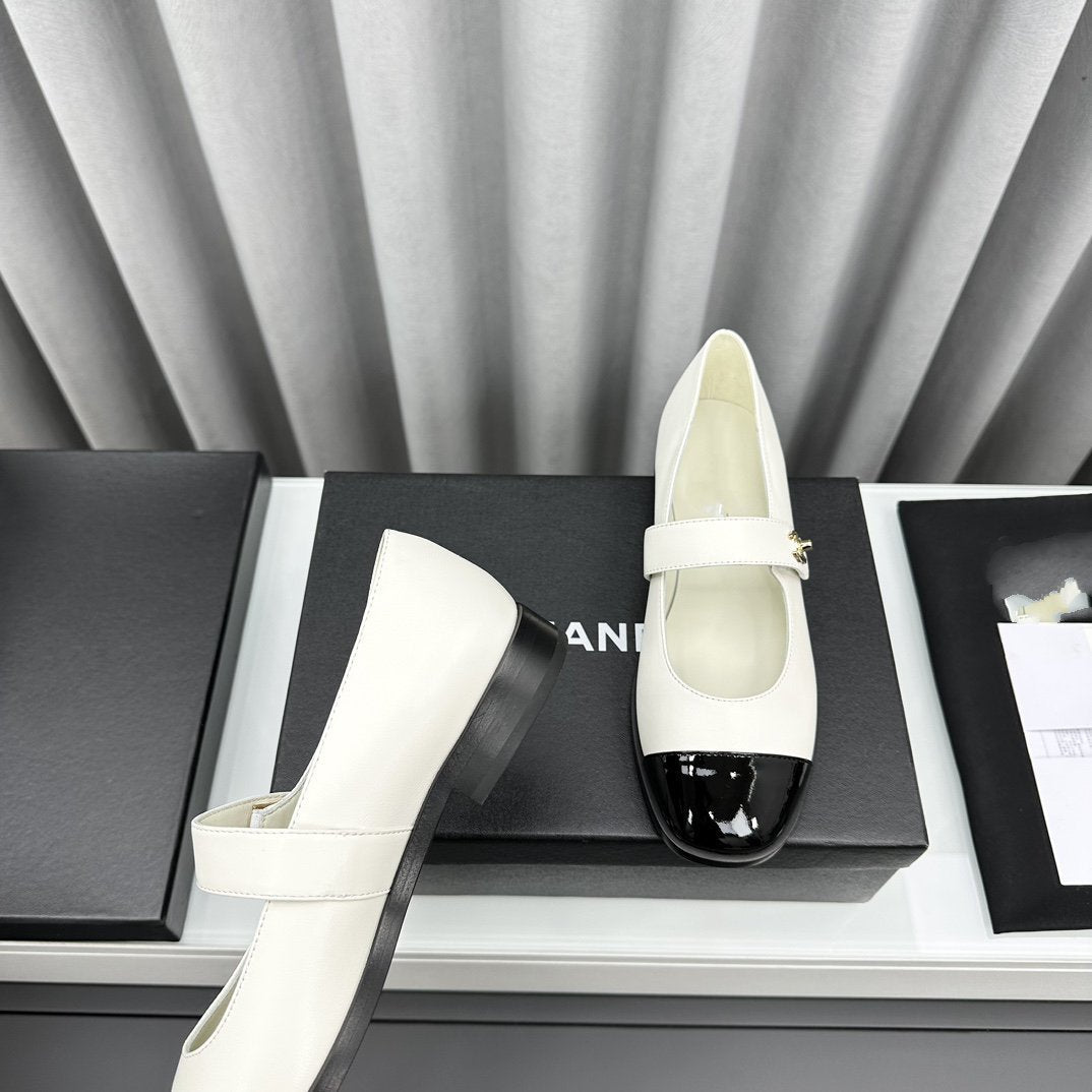 mary janes white black calfskin patent calfskin