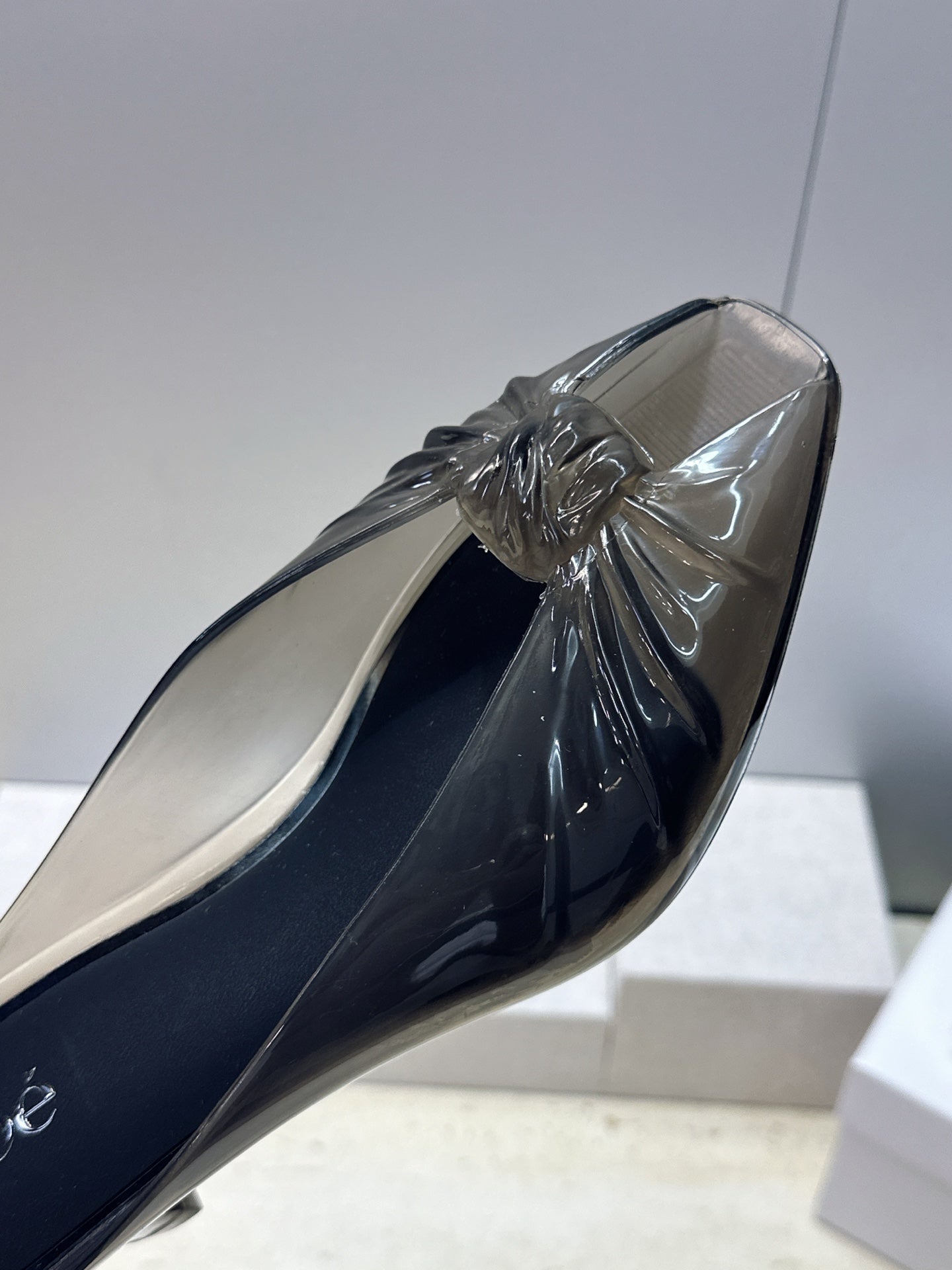Chloe Jelly Mules Black TPU 959747
