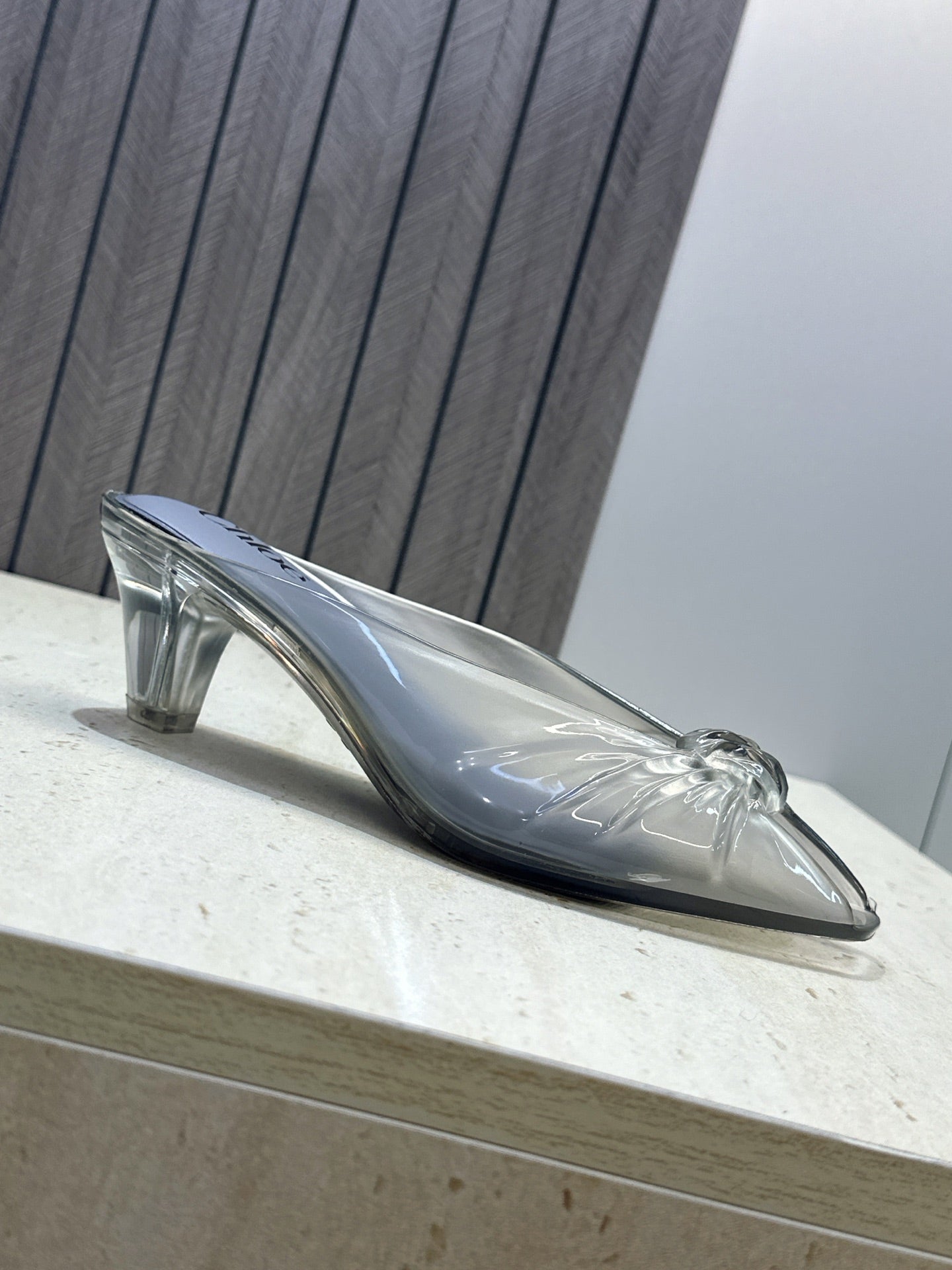 Chloe Jelly Mules Grey 959748