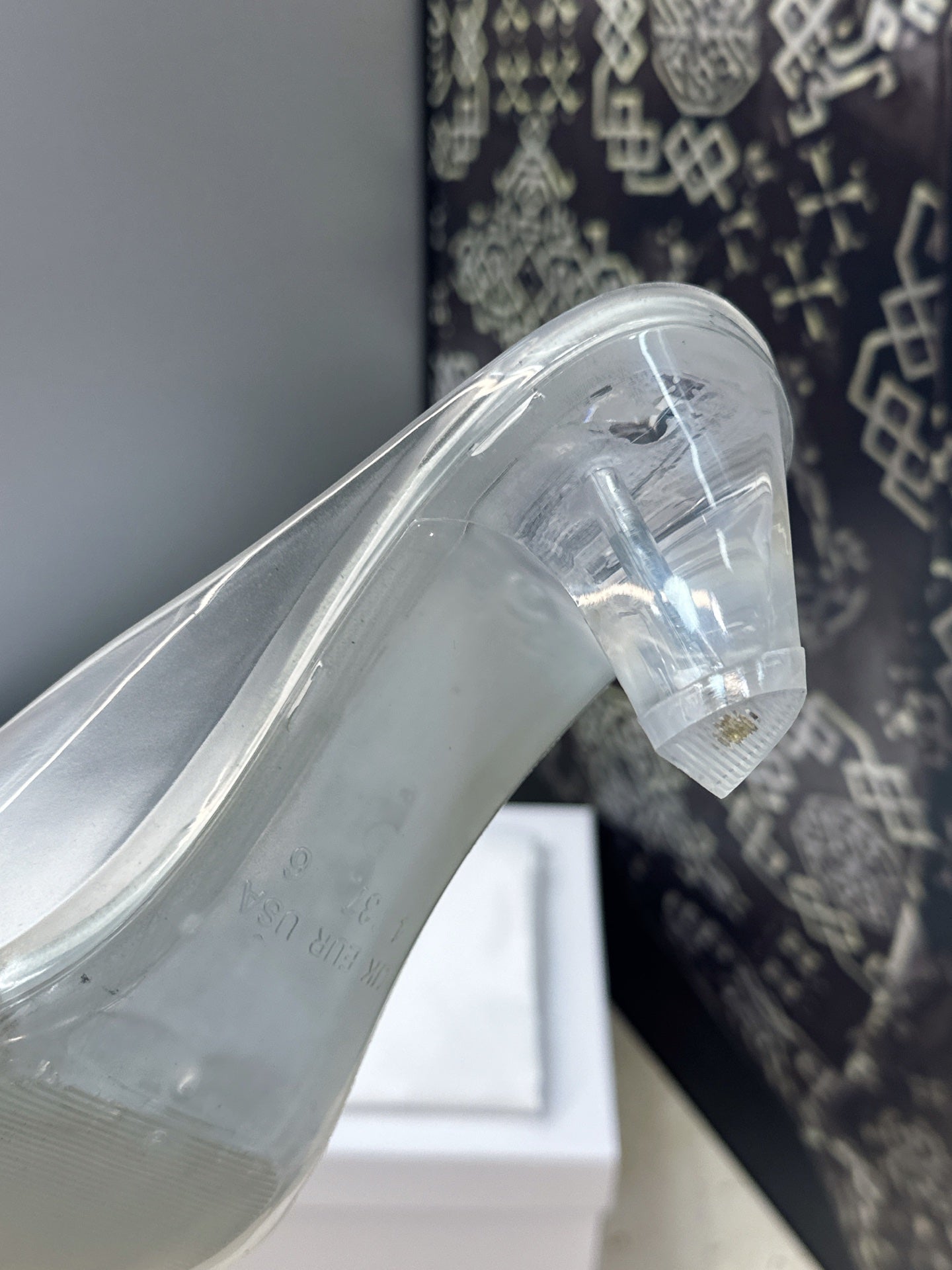 Chloe Jelly Mules White TPU