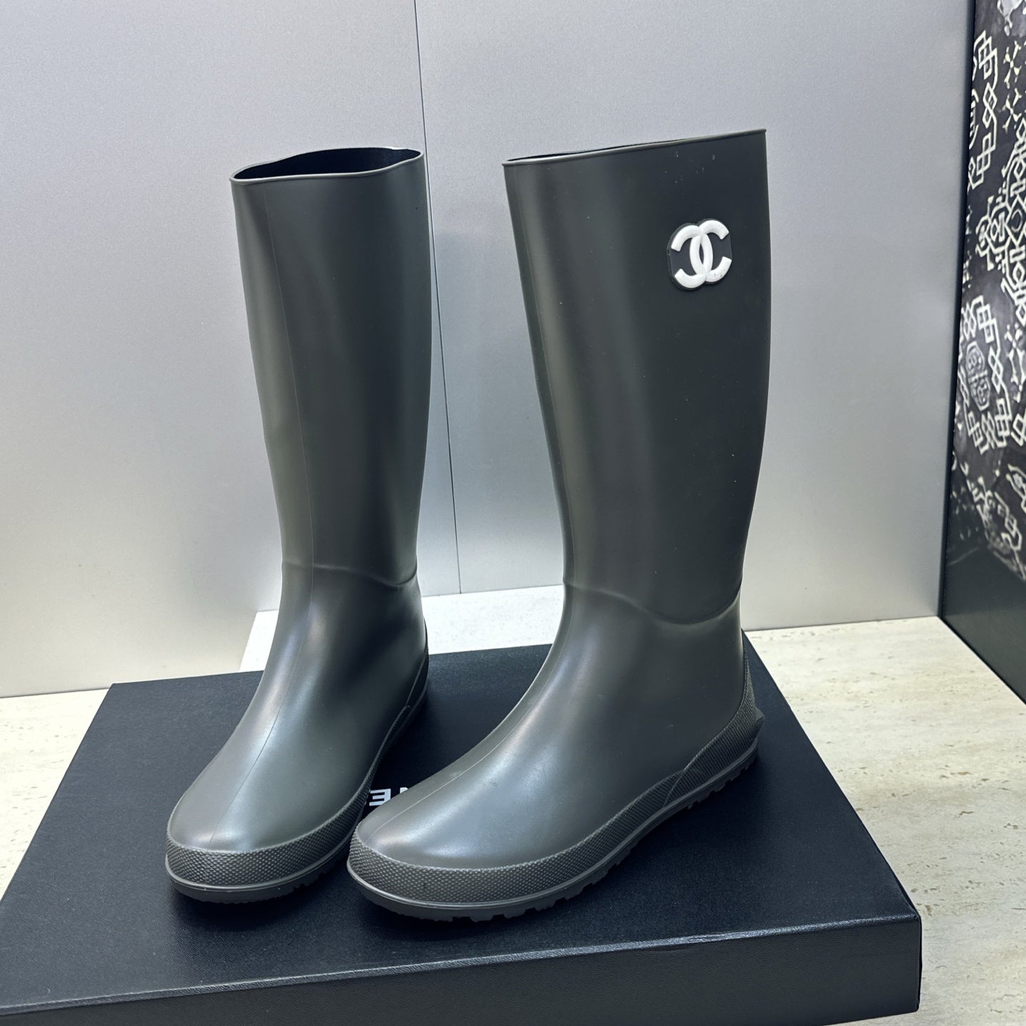 CC 26s Rainboots Taupe Rubber 959262