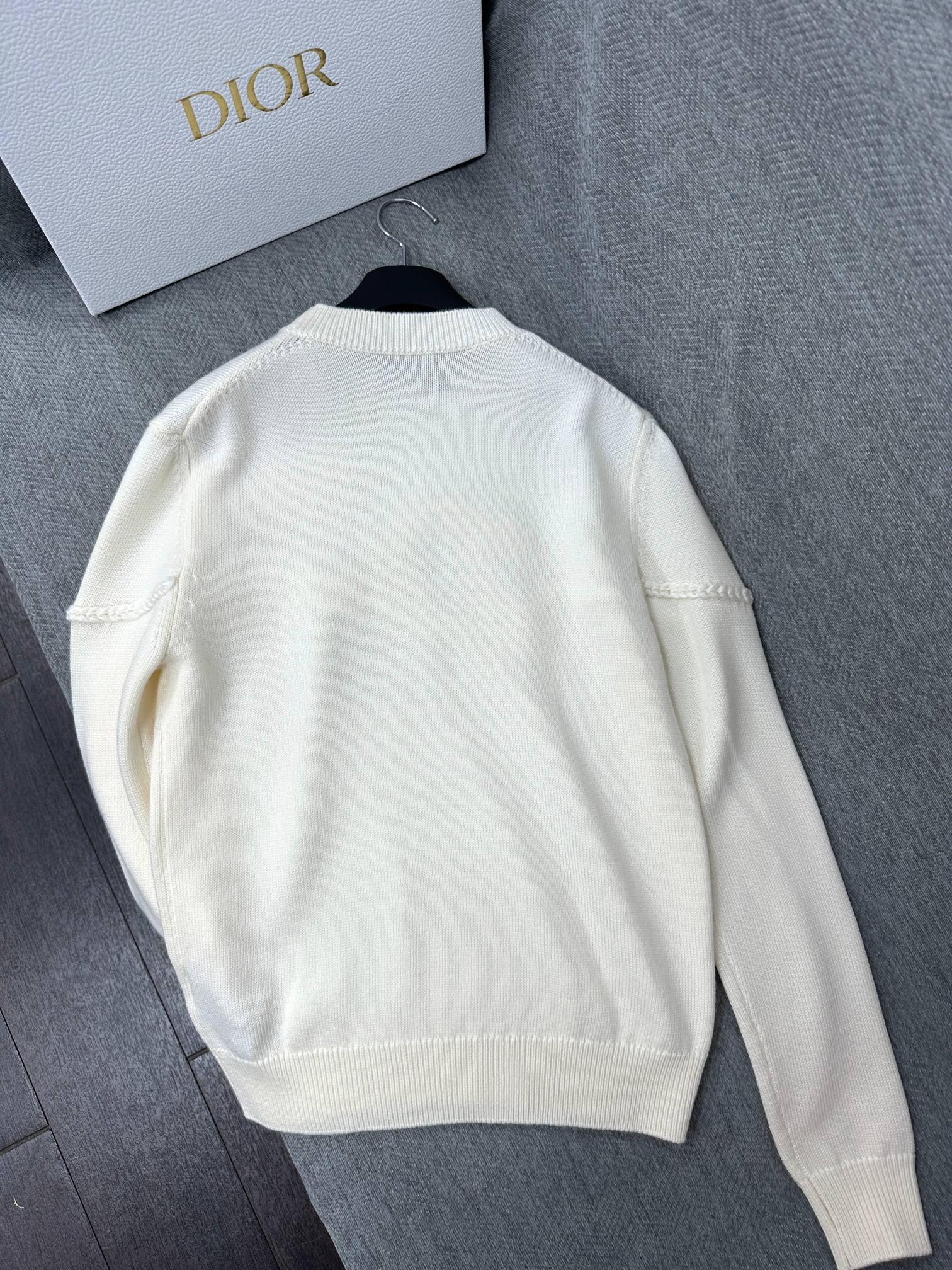 CD Ribbon Sweater Wool 336813