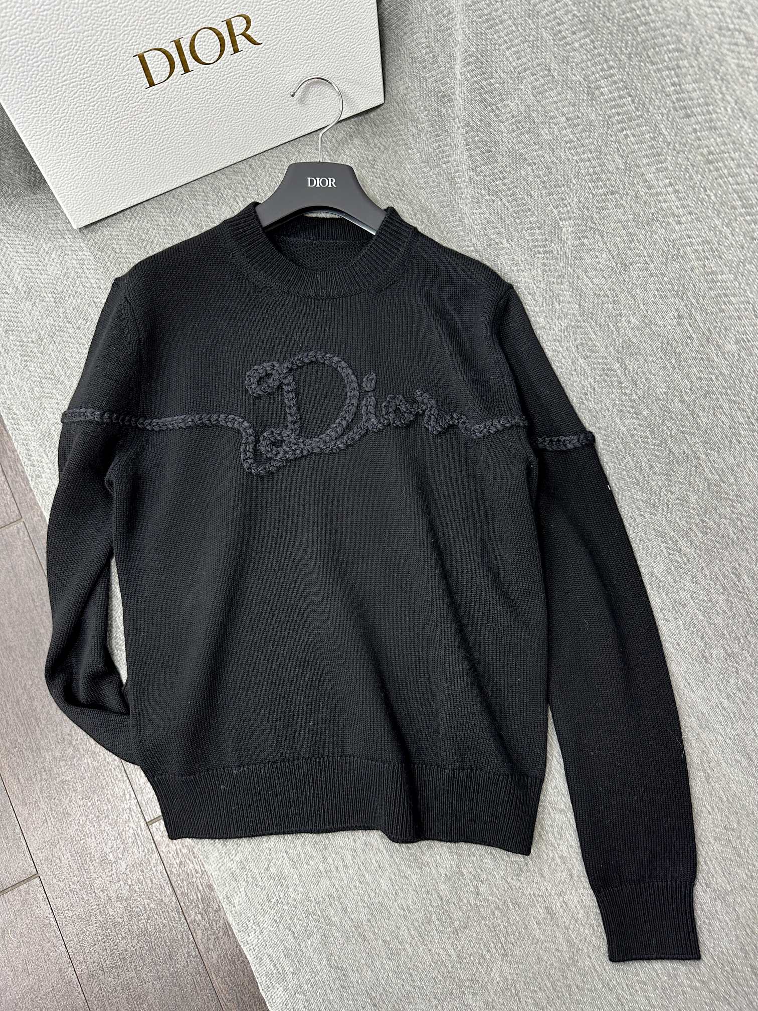 CD Ribbon Sweater Wool 336813