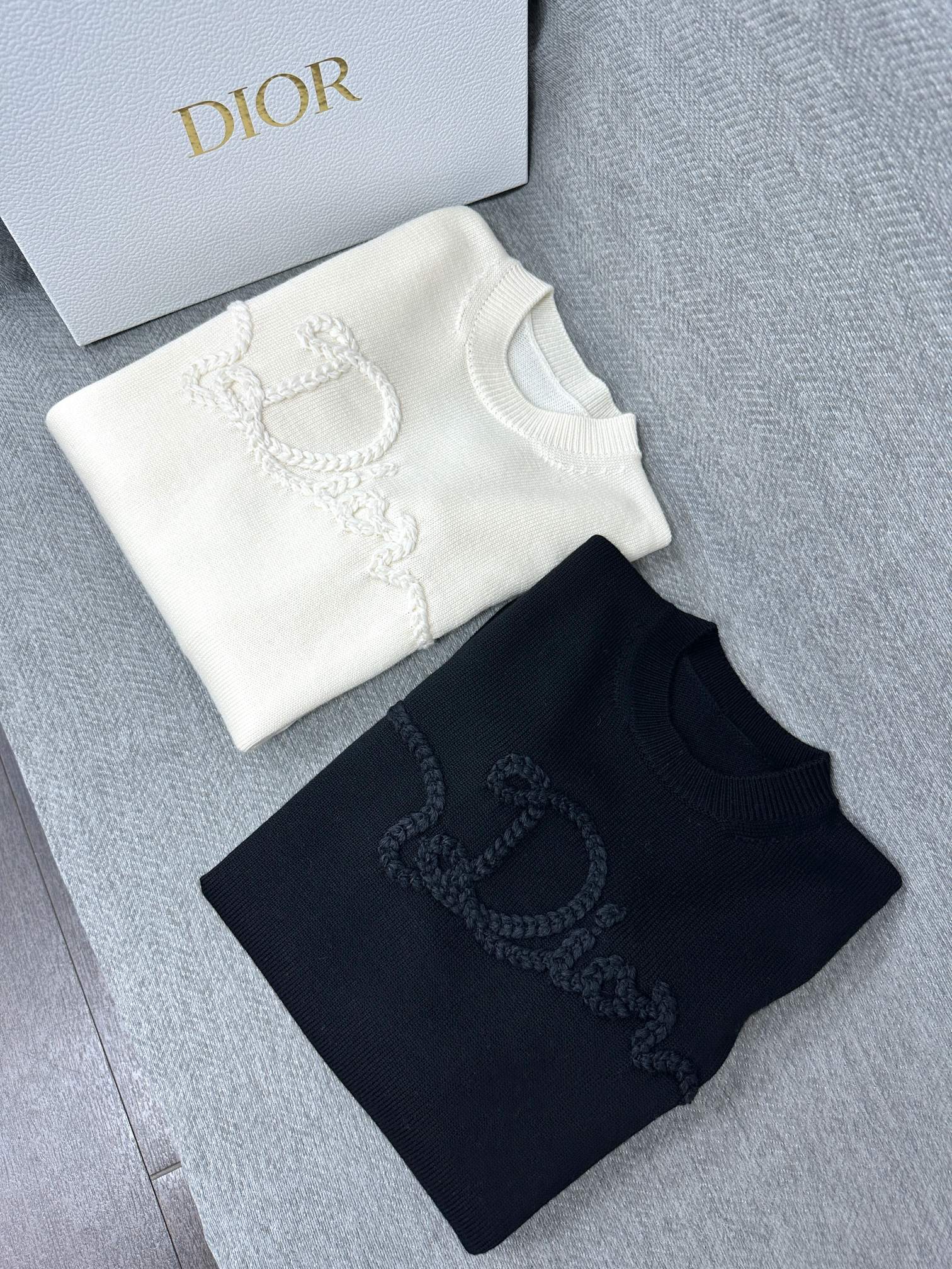 CD Ribbon Sweater Wool 336813