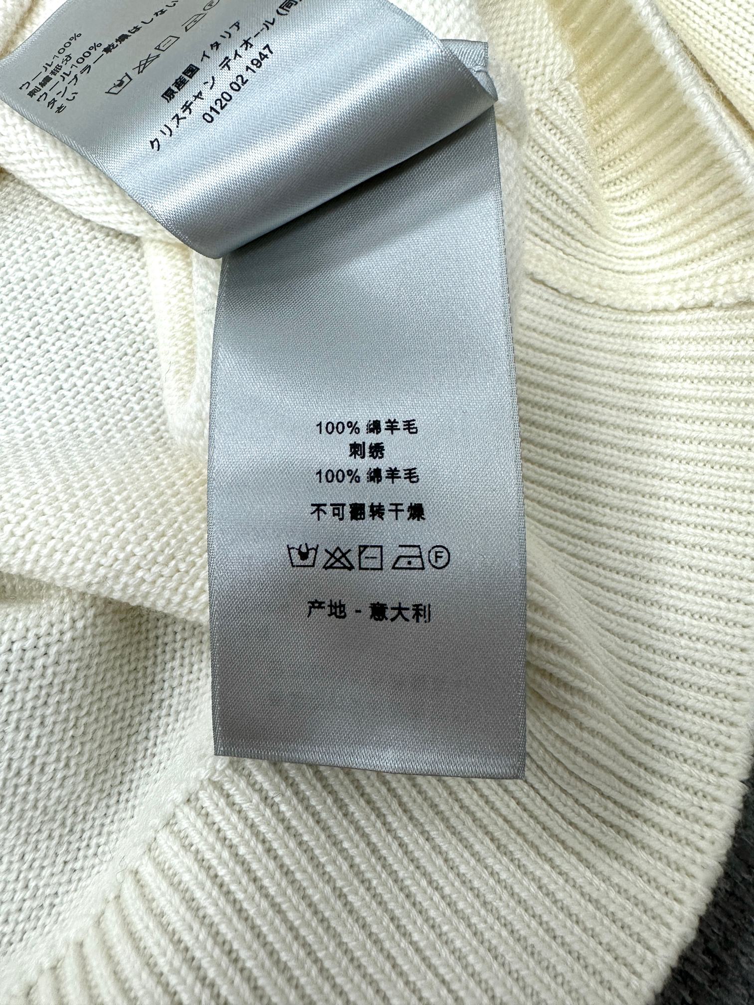 CD Ribbon Sweater Wool 336813