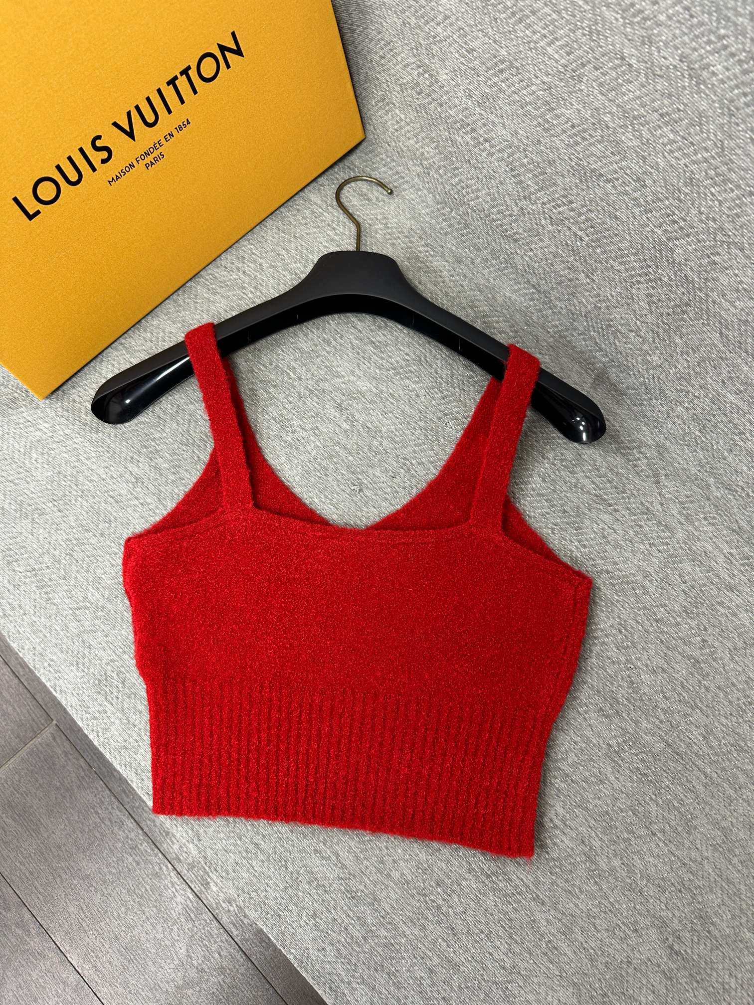 LV Crop Top With Straps Wool Nylon 345373