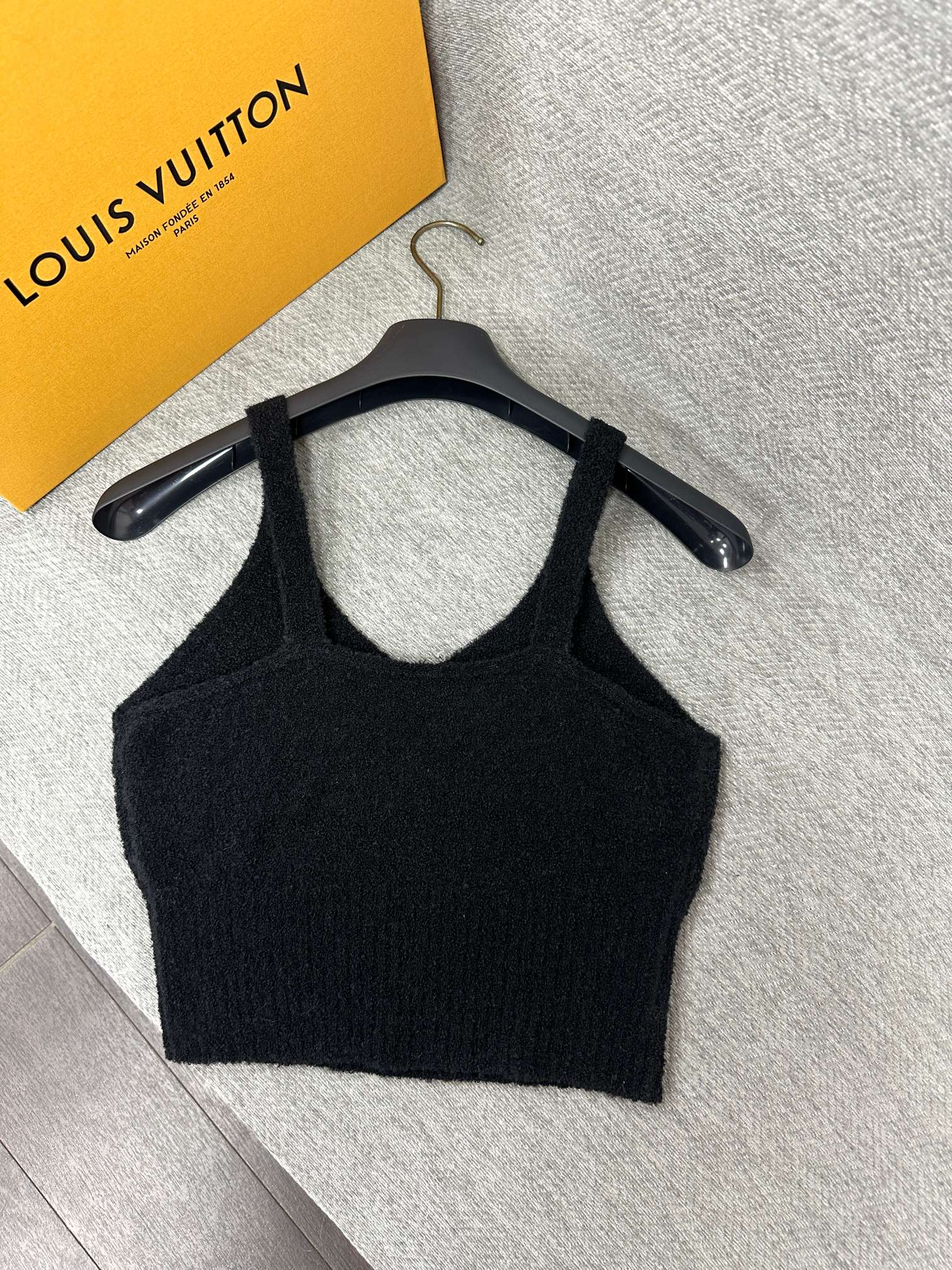 LV Crop Top With Straps Wool Nylon 345373