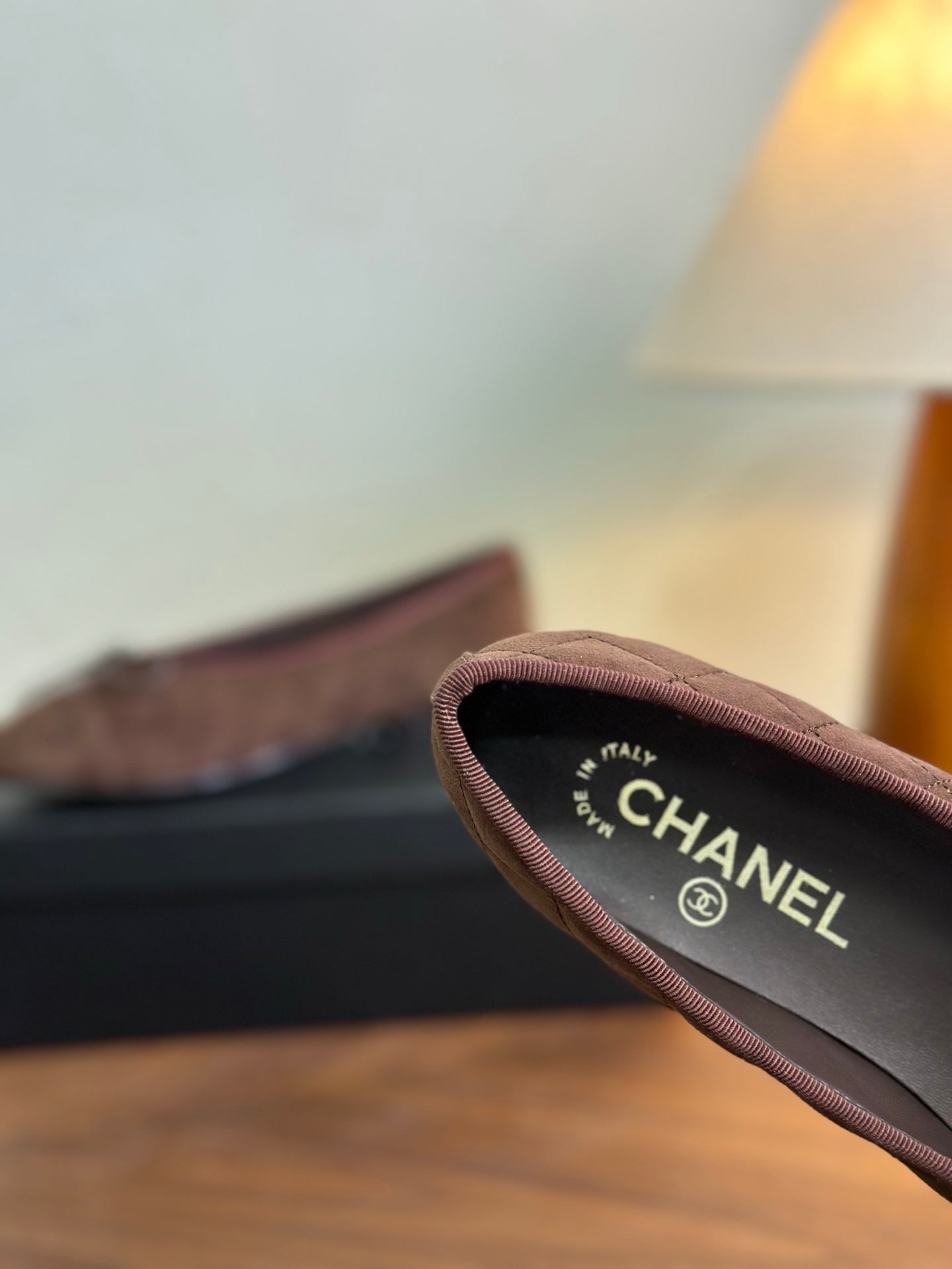 CC 26s Ballet Flat Coffee Suede 938166