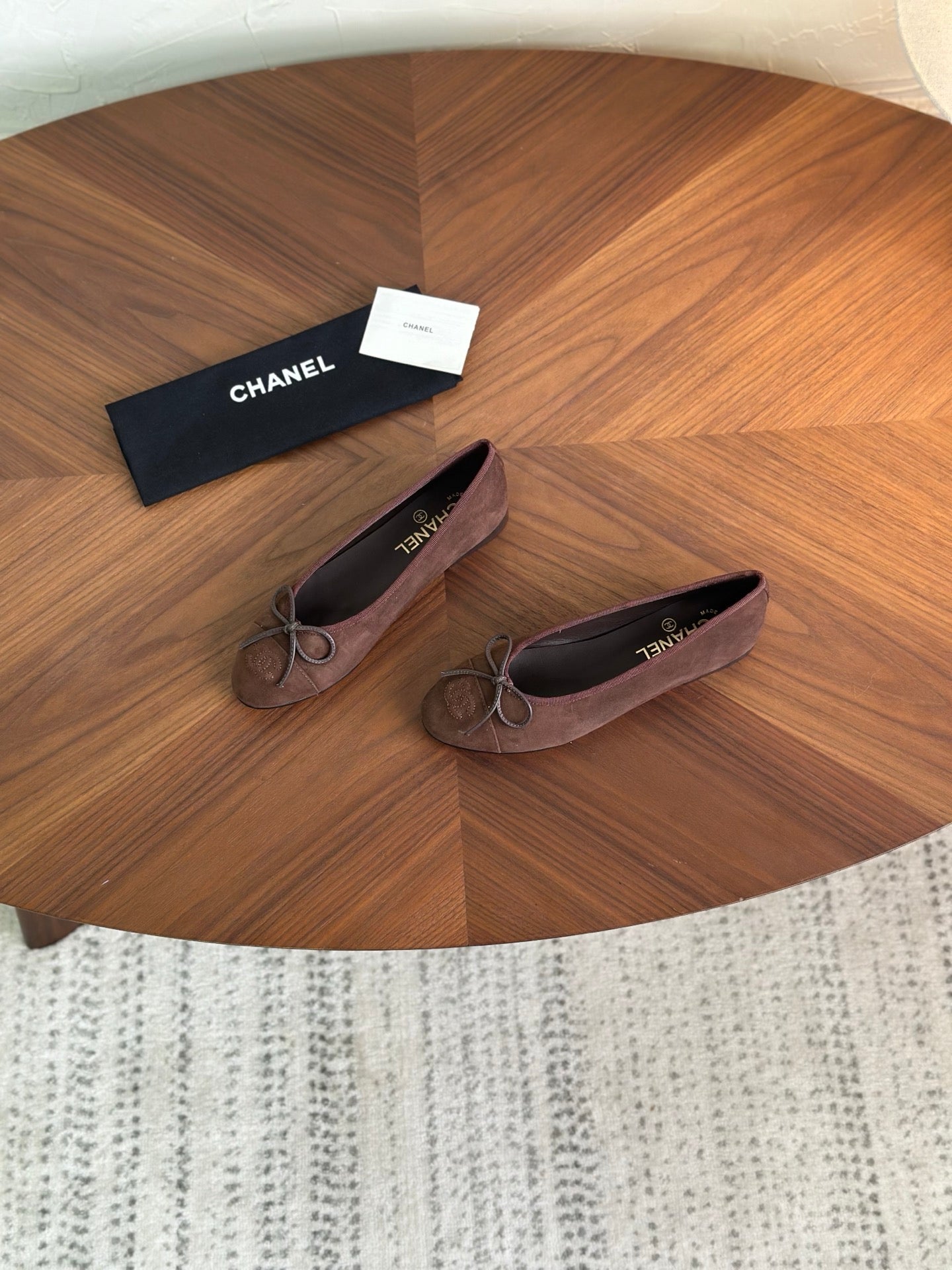 CC 26s Ballet Flat Coffee Suede 938188