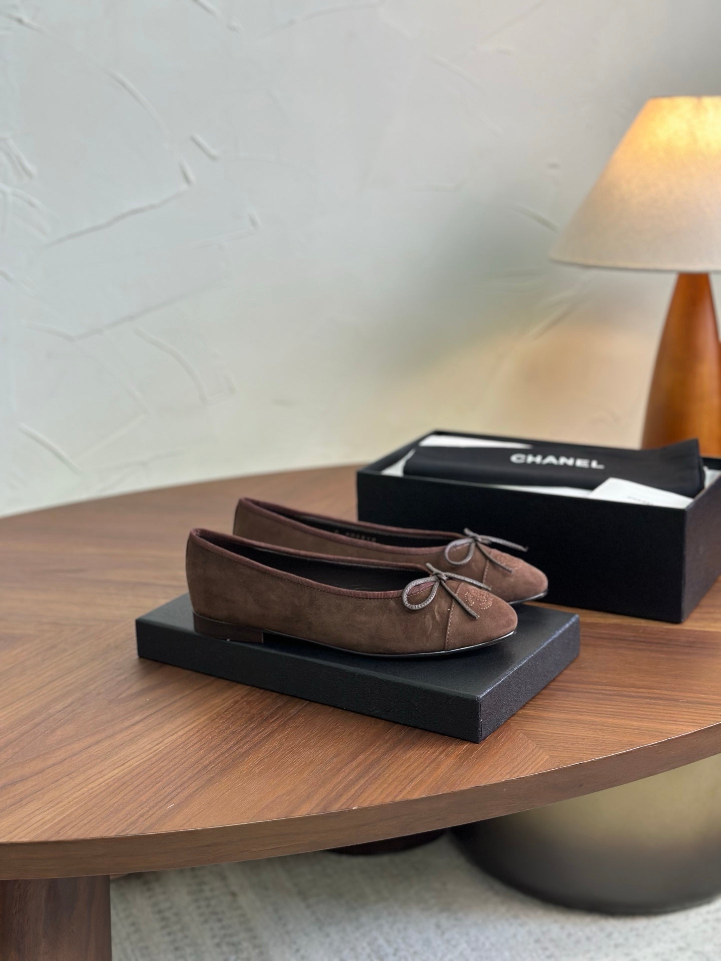 CC 26s Ballet Flat Coffee Suede 938188