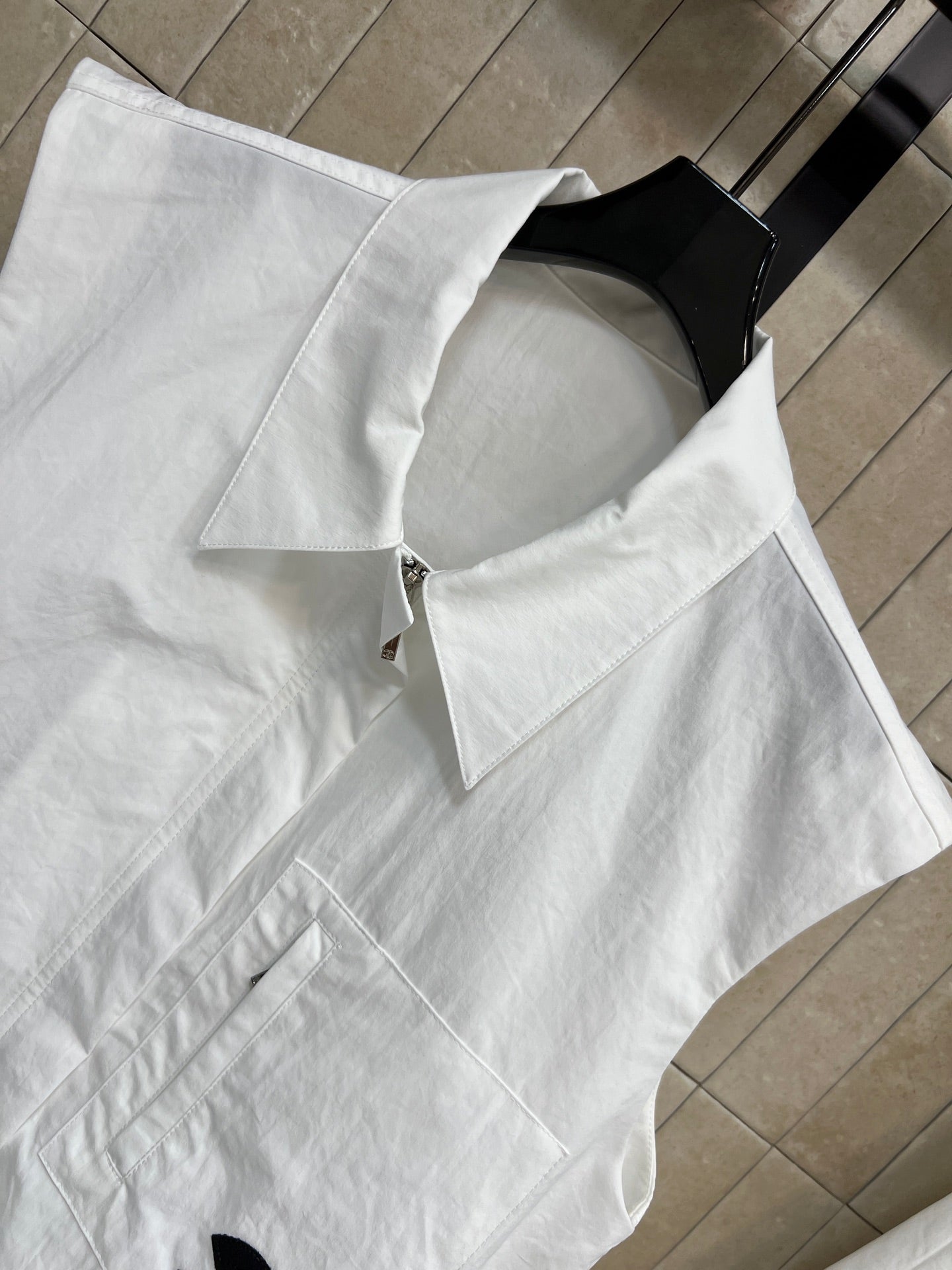 CC 26s Sleeveless Shirt + Shorts White Polyester 400734