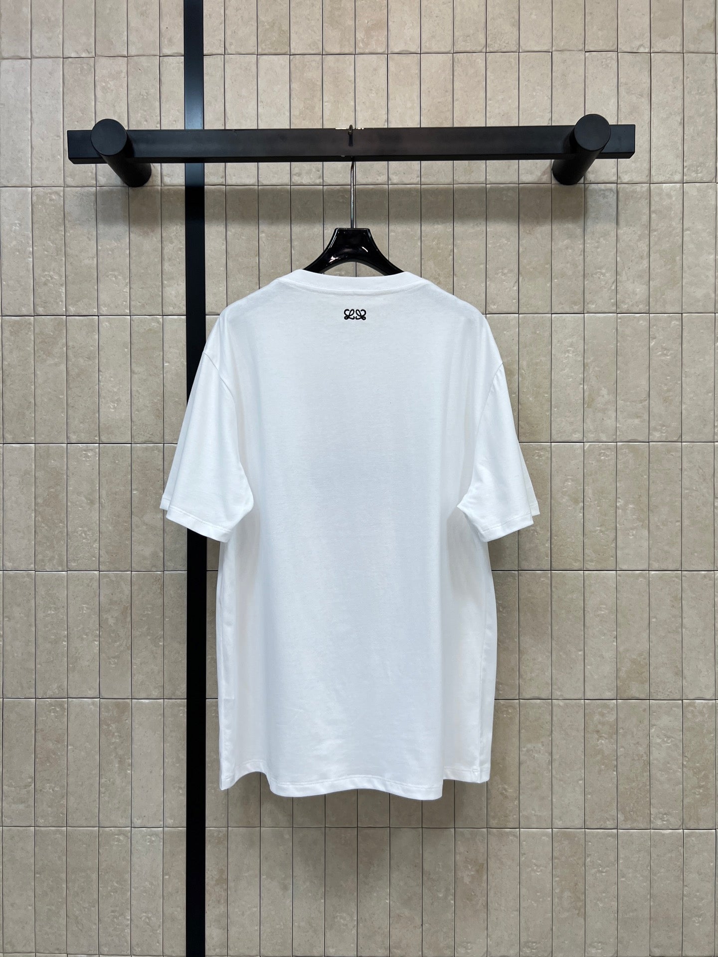 Loewe Relaxed Fit T-shirt White Cotton 402846