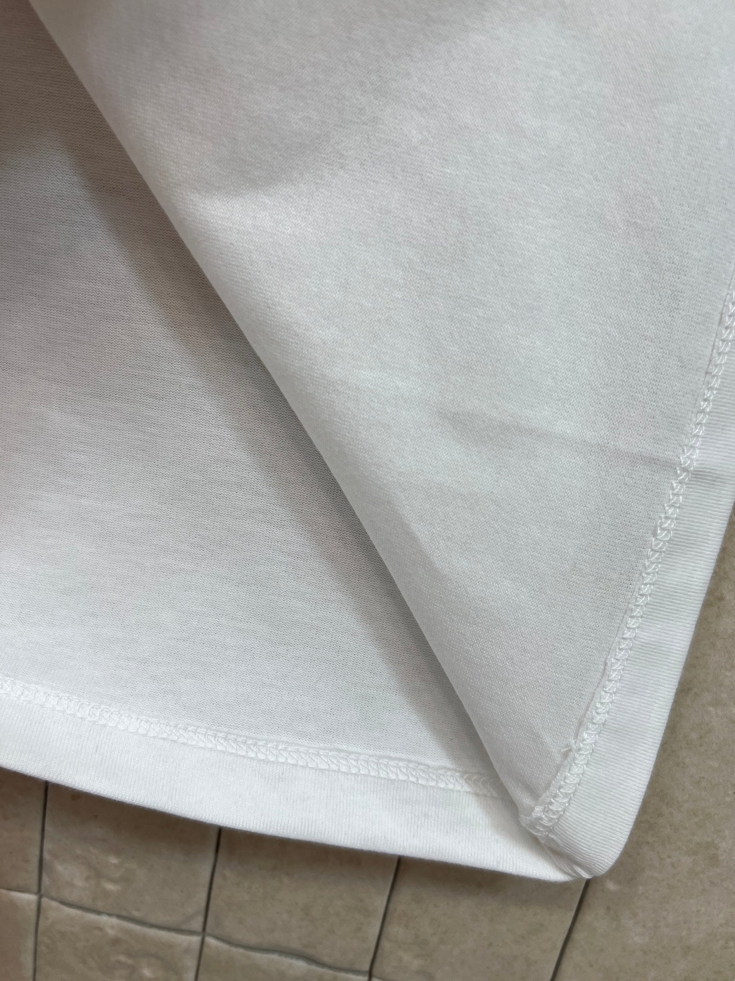 CD 26s Short-Sleeved T-Shirt White Cotton 412164