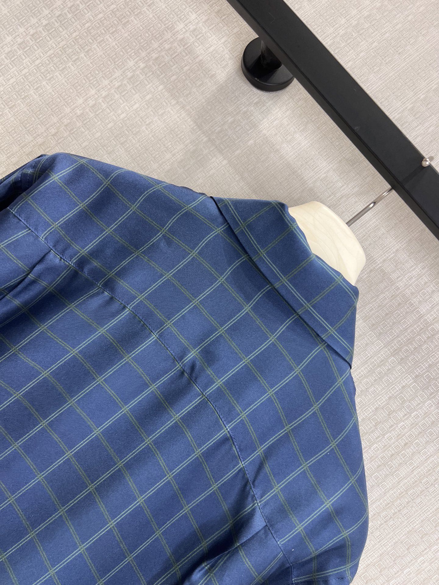 CD 26s Blouse Dark Blue Twill Silk 399258