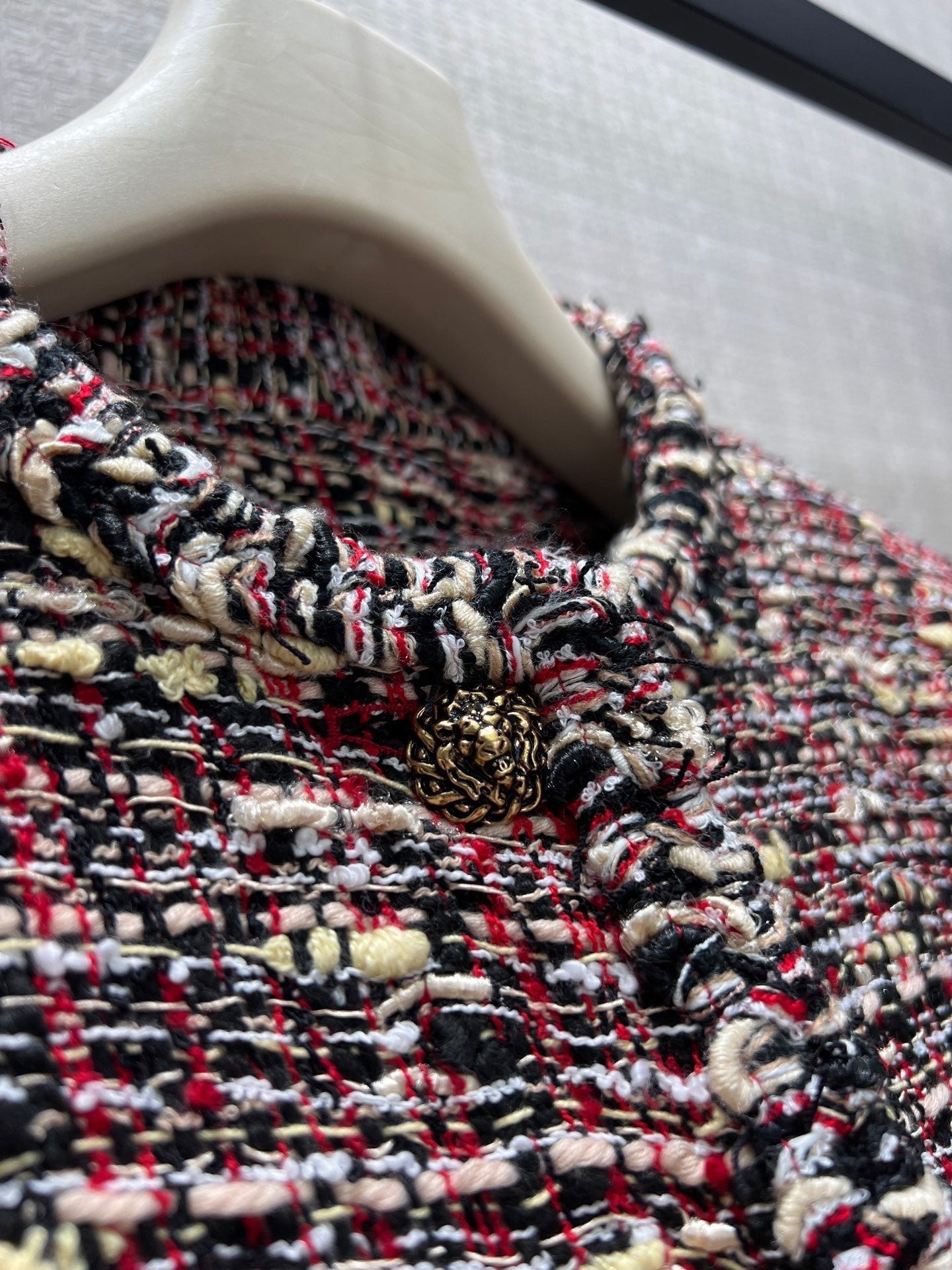 CC 26s Jacket Colorful Tweed Cotton 414770
