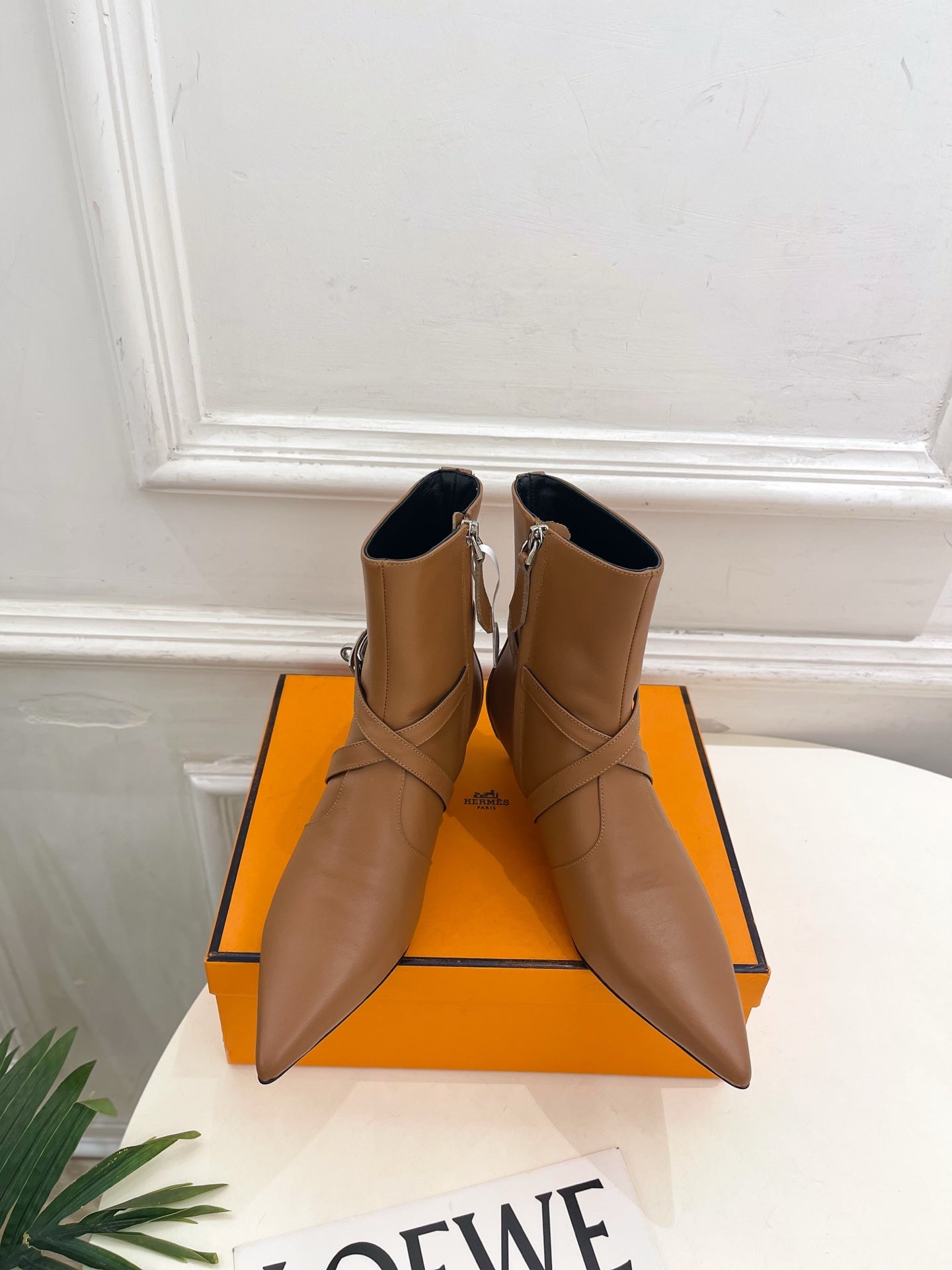 HM 26s Nice 40 Ankle Boot Camel Lambskin 947291