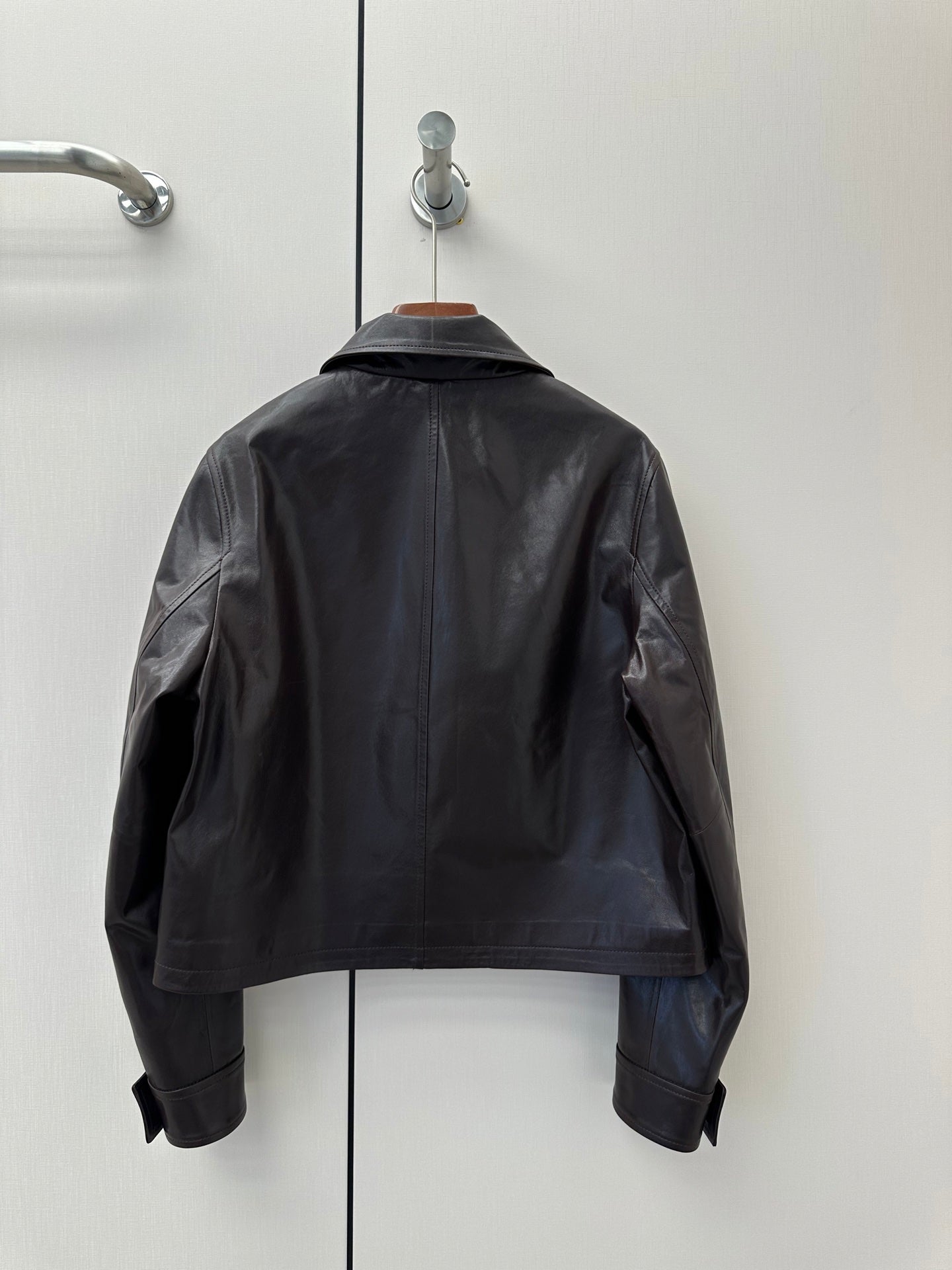 CD 26s Jacket Coffee Lambskin 400341