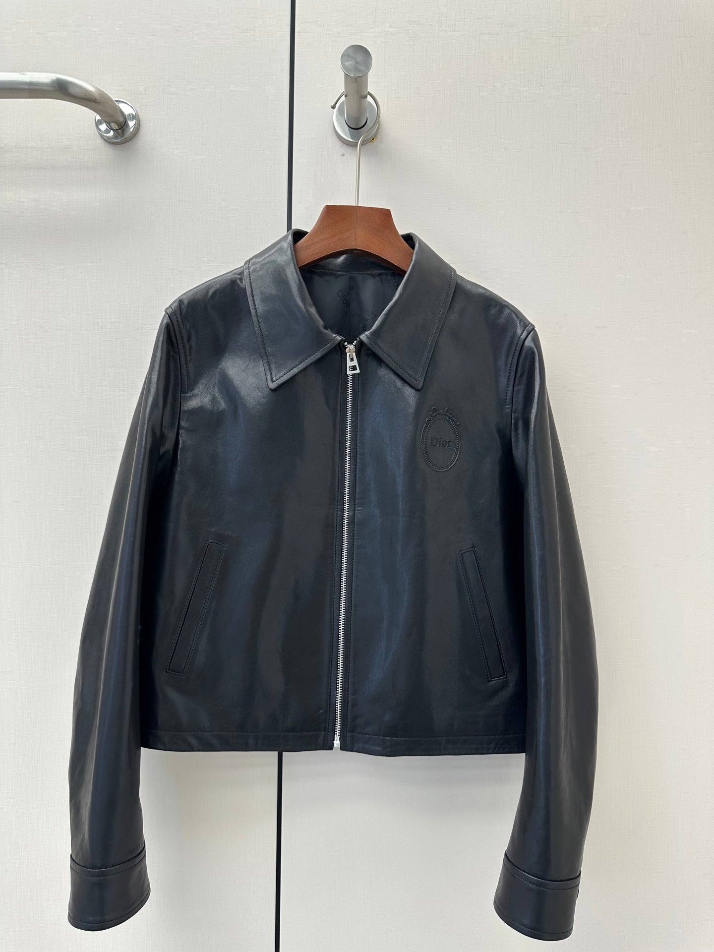 CD 26s Jacket Black Lambskin 400339