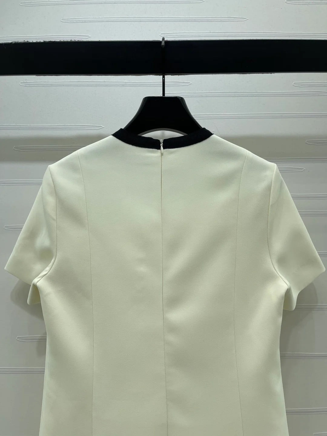 Dior 2026 Dress Cream Black Cotton Polyester