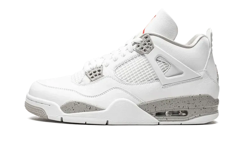 Nike Air Jordan 4 Retro White Oreo Leather